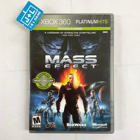 Mass Effect (Platinum Hits) - Xbox 360 [Pre-Owned] Video Games Microsoft Game Studios   