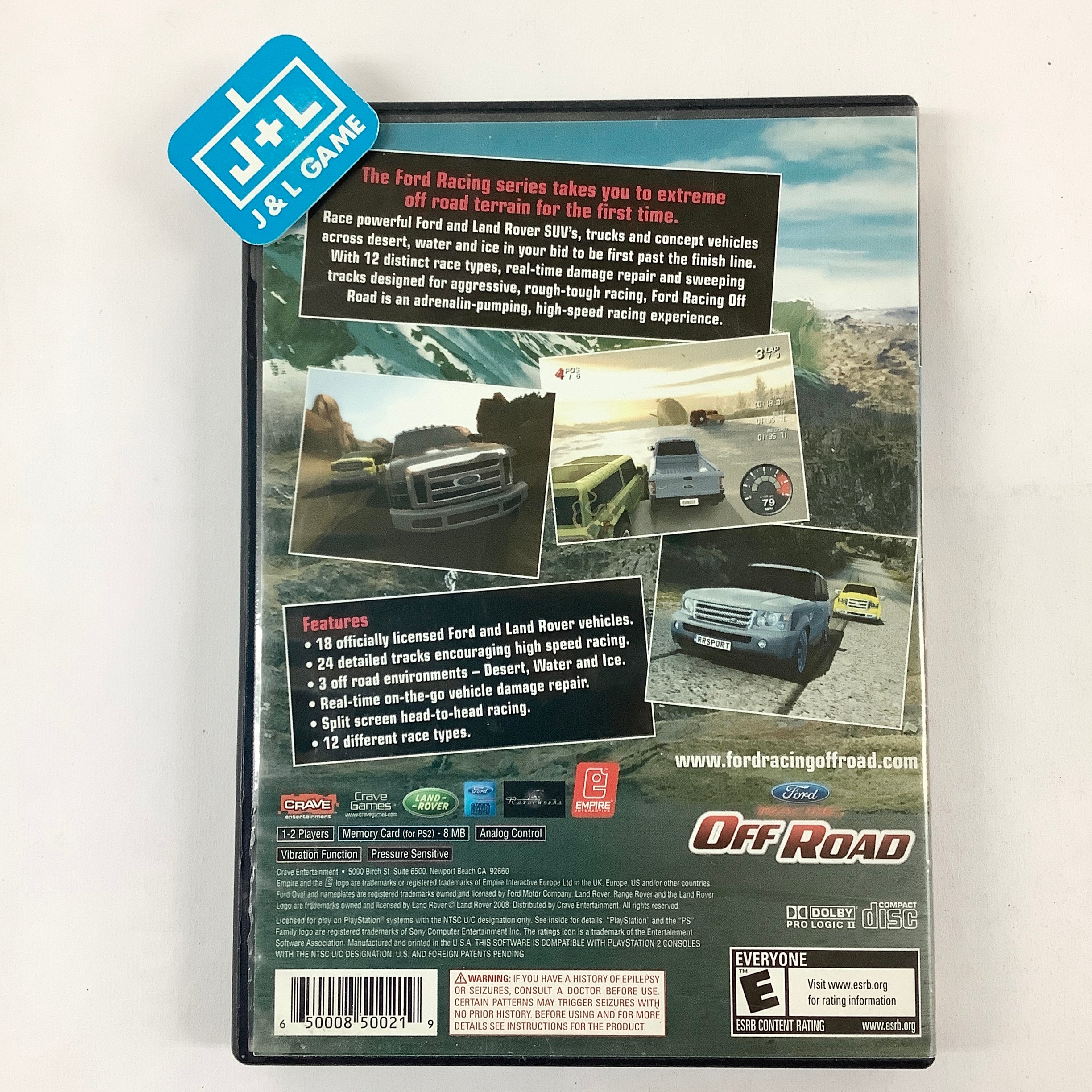 Ford Racing: Off Road - (PS2) PlayStation 2 [Pre-Owned] Video Games 2K Games   