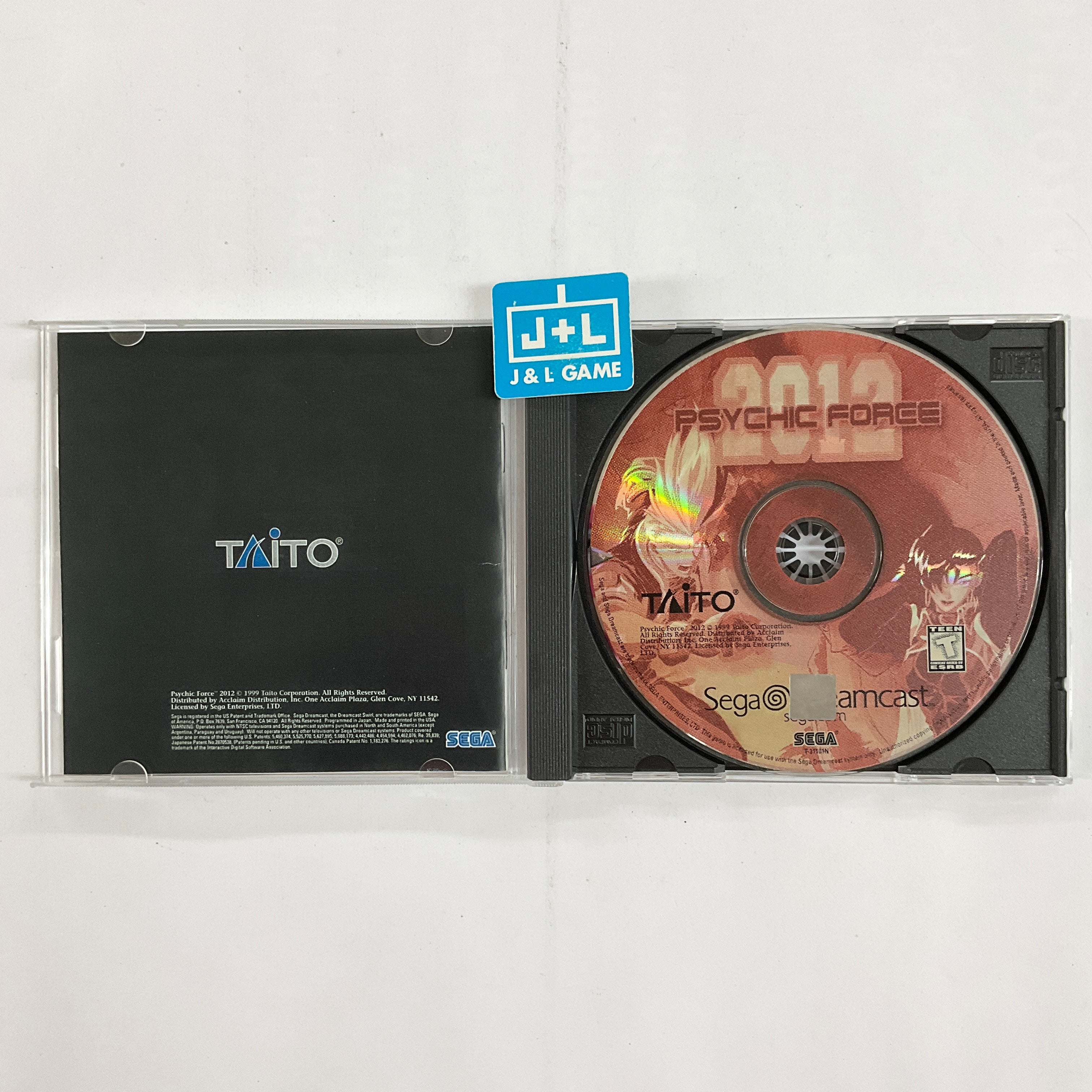 Psychic Force 2012 - (DC) SEGA Dreamcast [Pre-Owned] Video Games Taito Corporation   