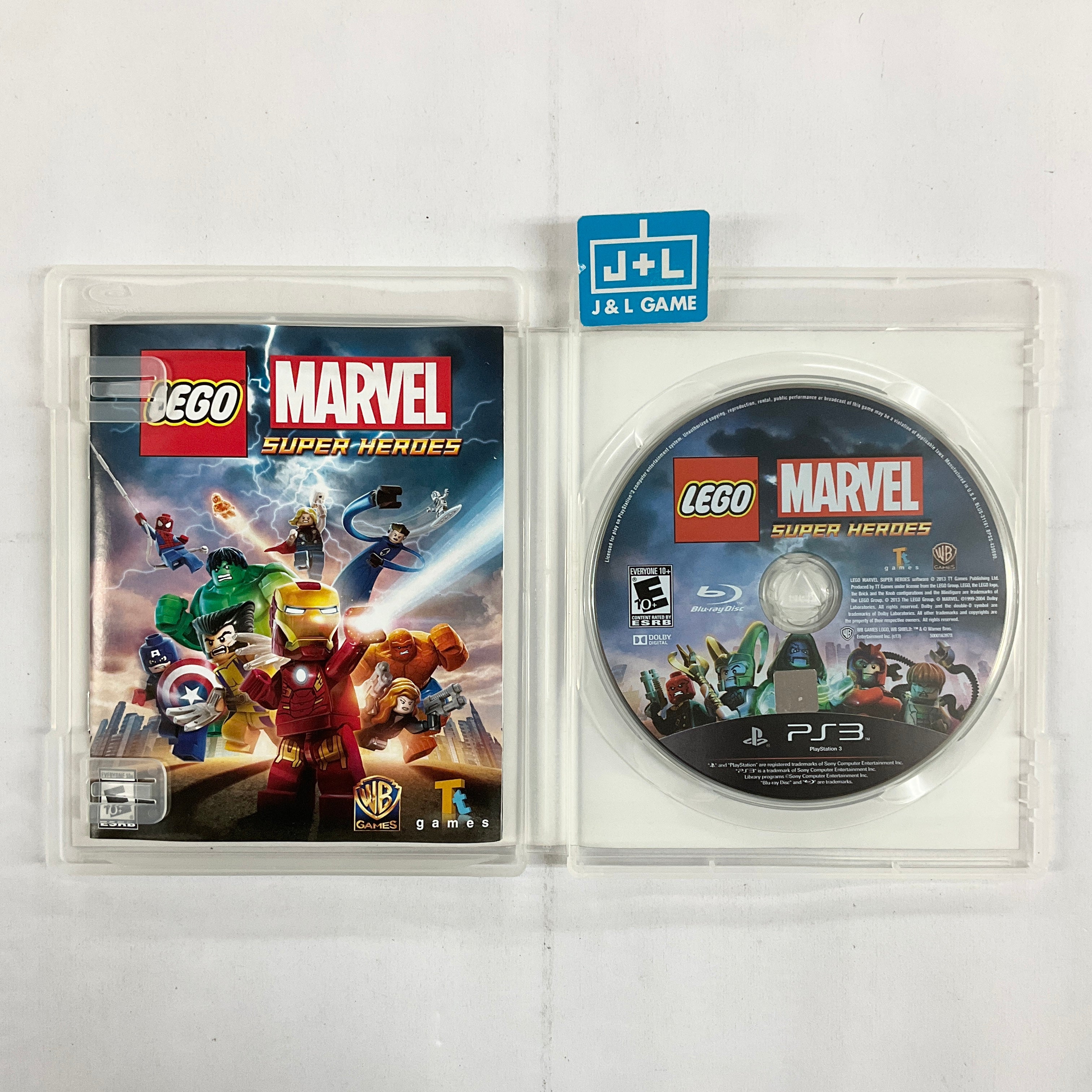 LEGO Marvel Super Heroes - (PS3) PlayStation 3 [Pre-Owned] Video Games WB Games   