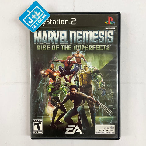 Marvel Nemesis: Rise of the Imperfects - (PS2) PlayStation 2 [Pre-Owned] Video Games EA Games   
