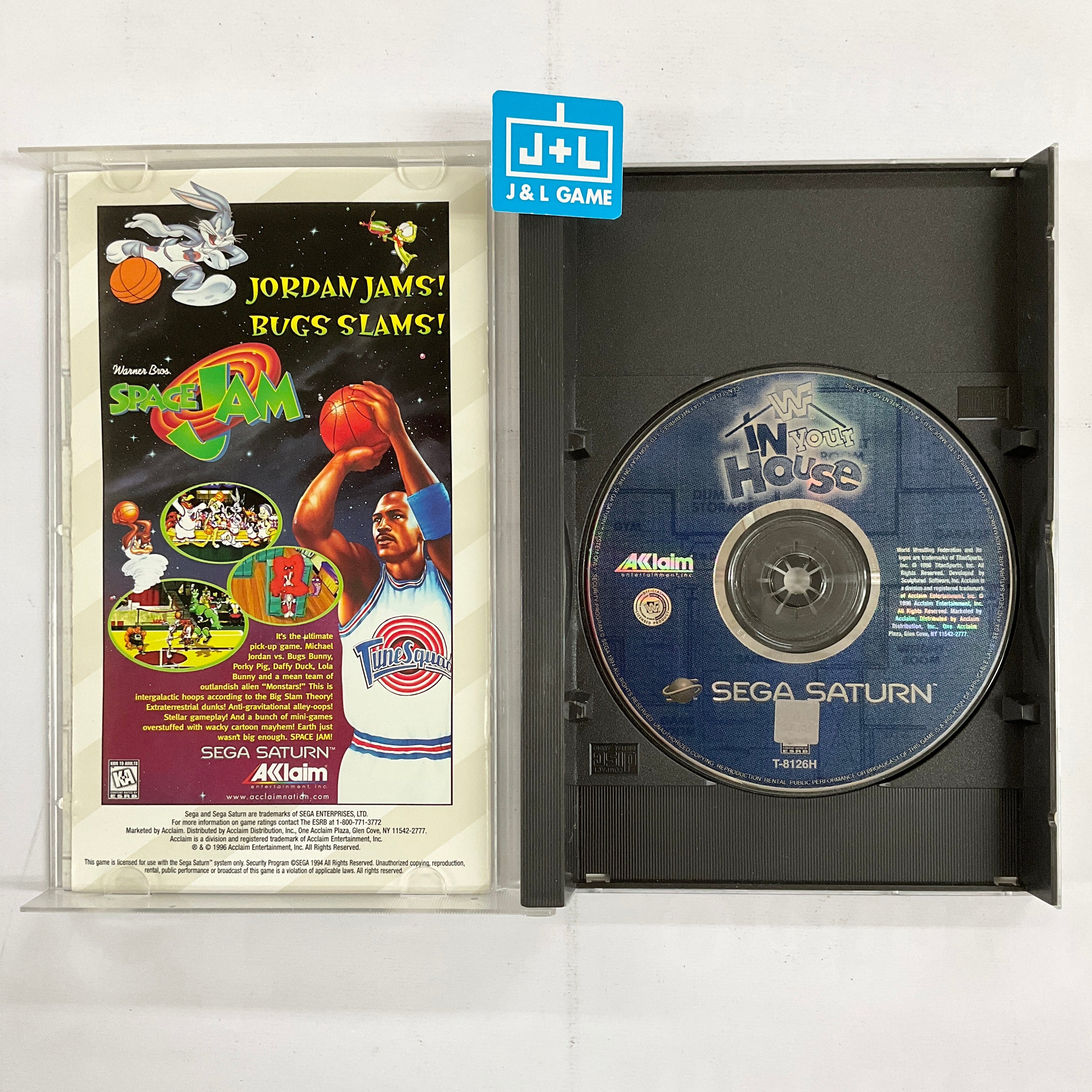 WWF In Your House - (SS) SEGA Saturn [Pre-Owned] Video Games Acclaim   