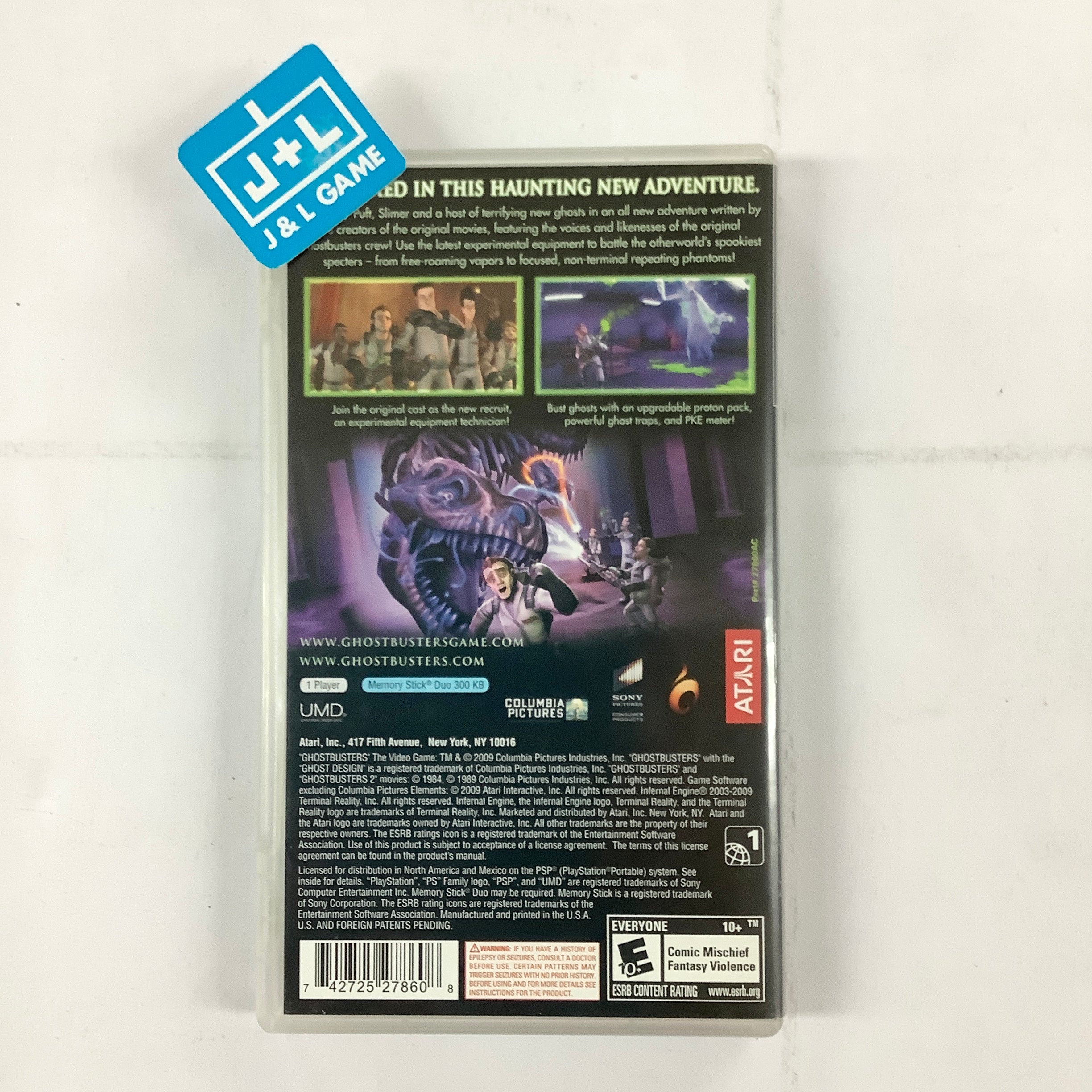 Ghostbusters: The Video Game - Sony PSP [Pre-Owned] Video Games Atari SA   