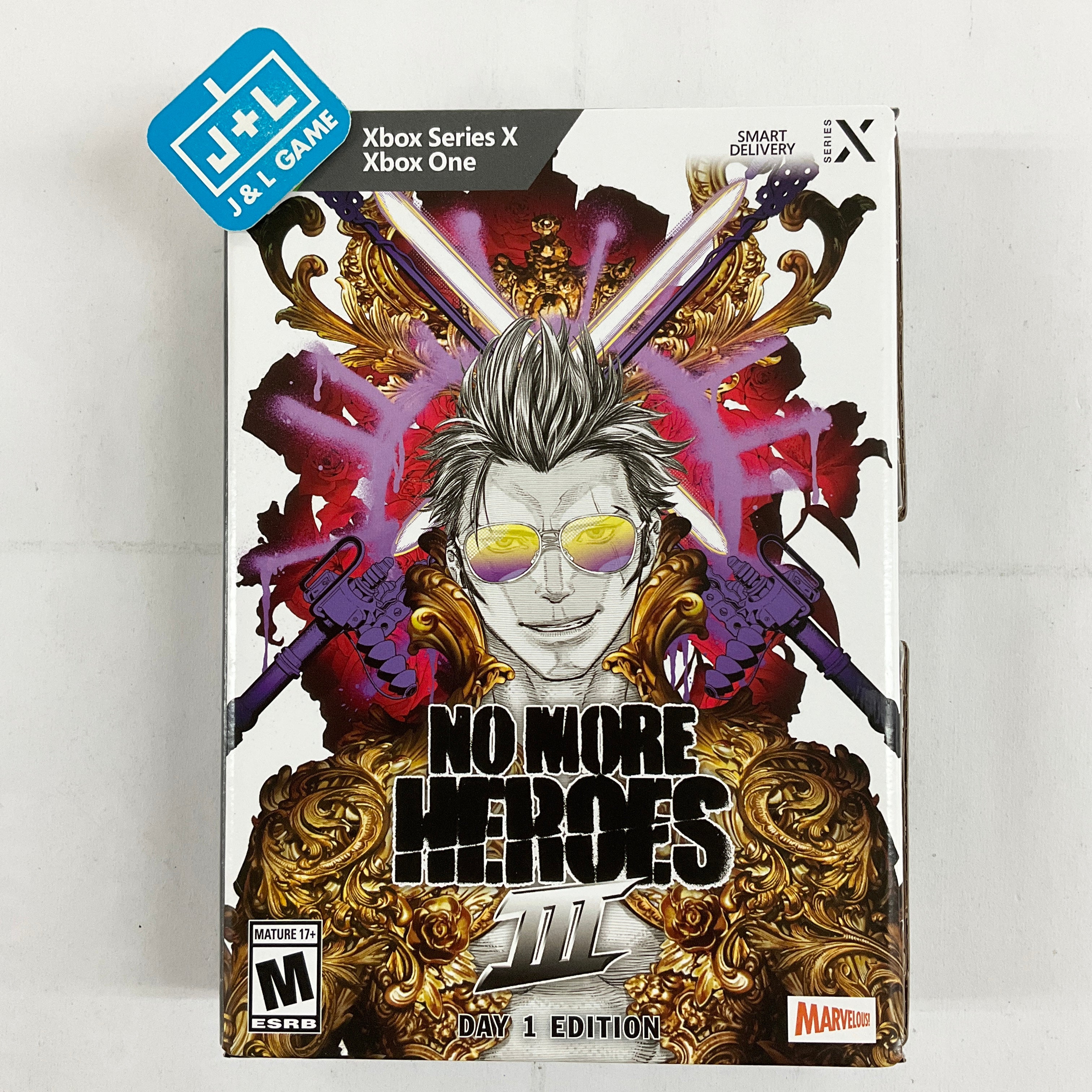 No More Heroes 3 – Day 1 Edition - (XSX) Xbox Series X [UNBOXING] Video Games XSEED Games   