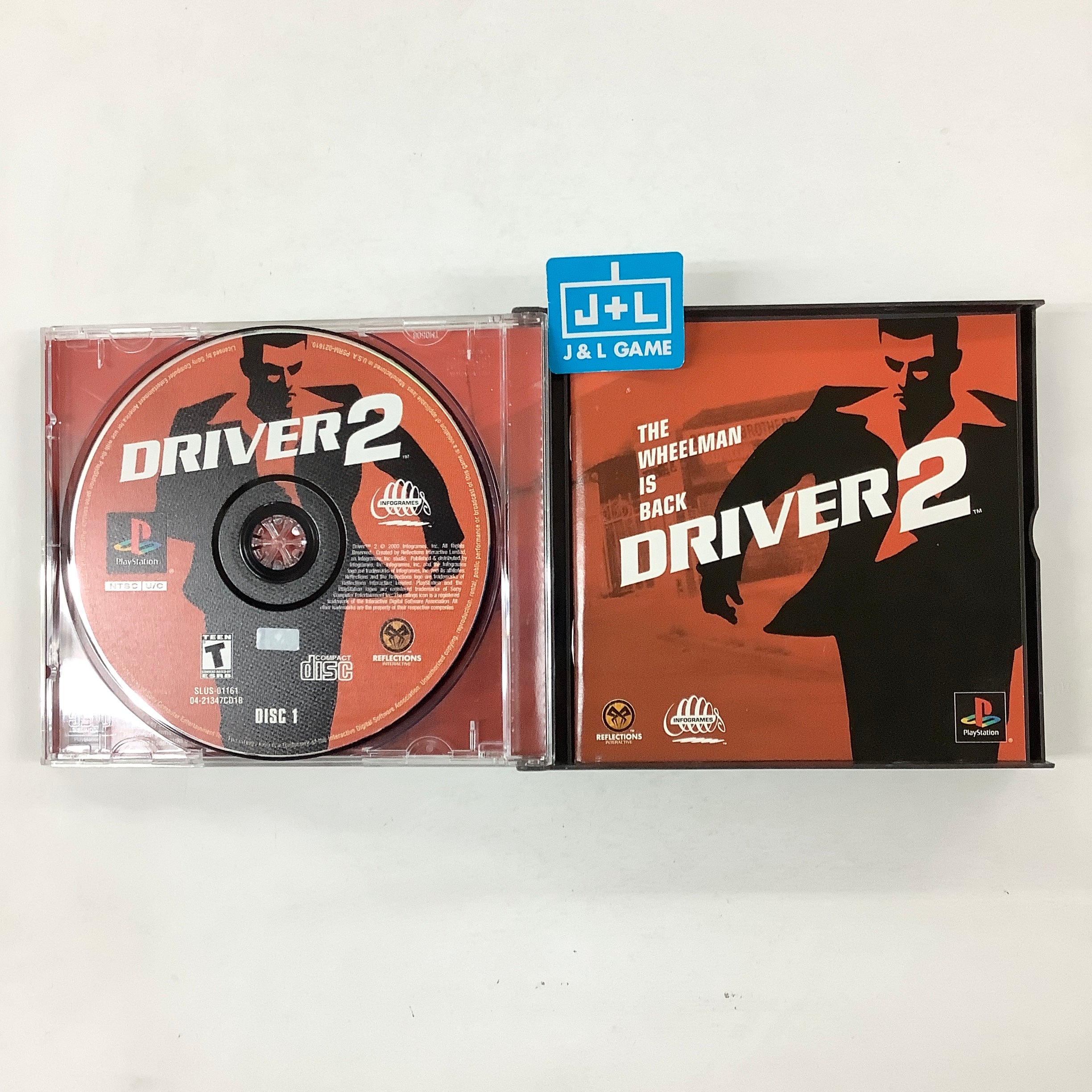 Driver 2 - (PS1) PlayStation 1 [Pre-Owned] Video Games Infogrames   