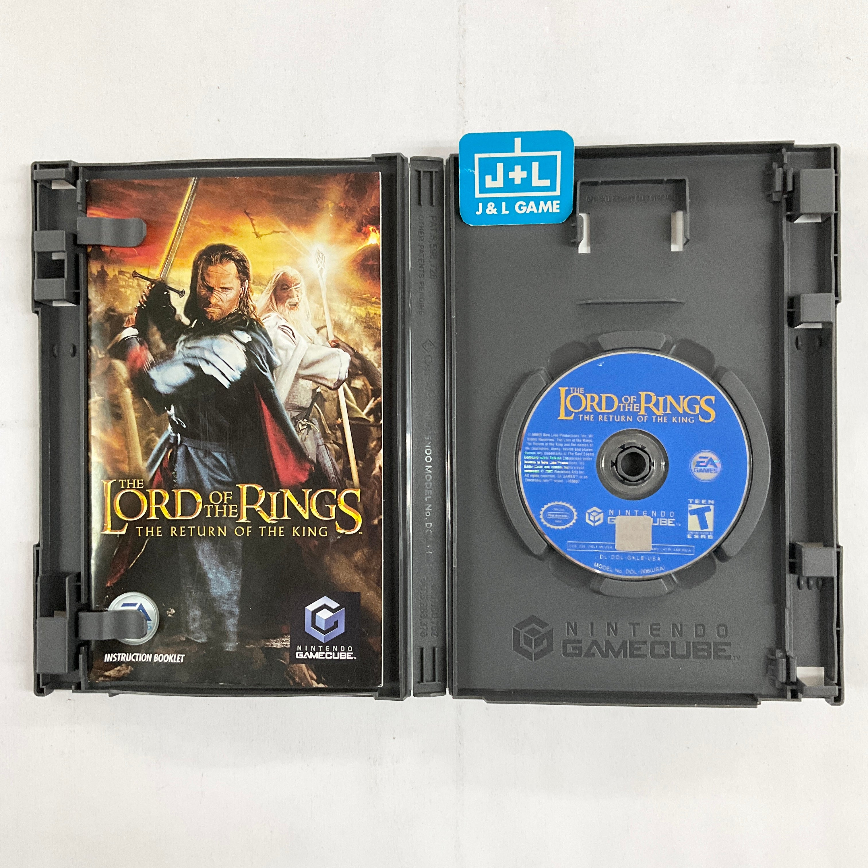 The Lord of the Rings: The Return of the King (Player's Choice) - (GC) GameCube [Pre-Owned] Video Games EA Games   