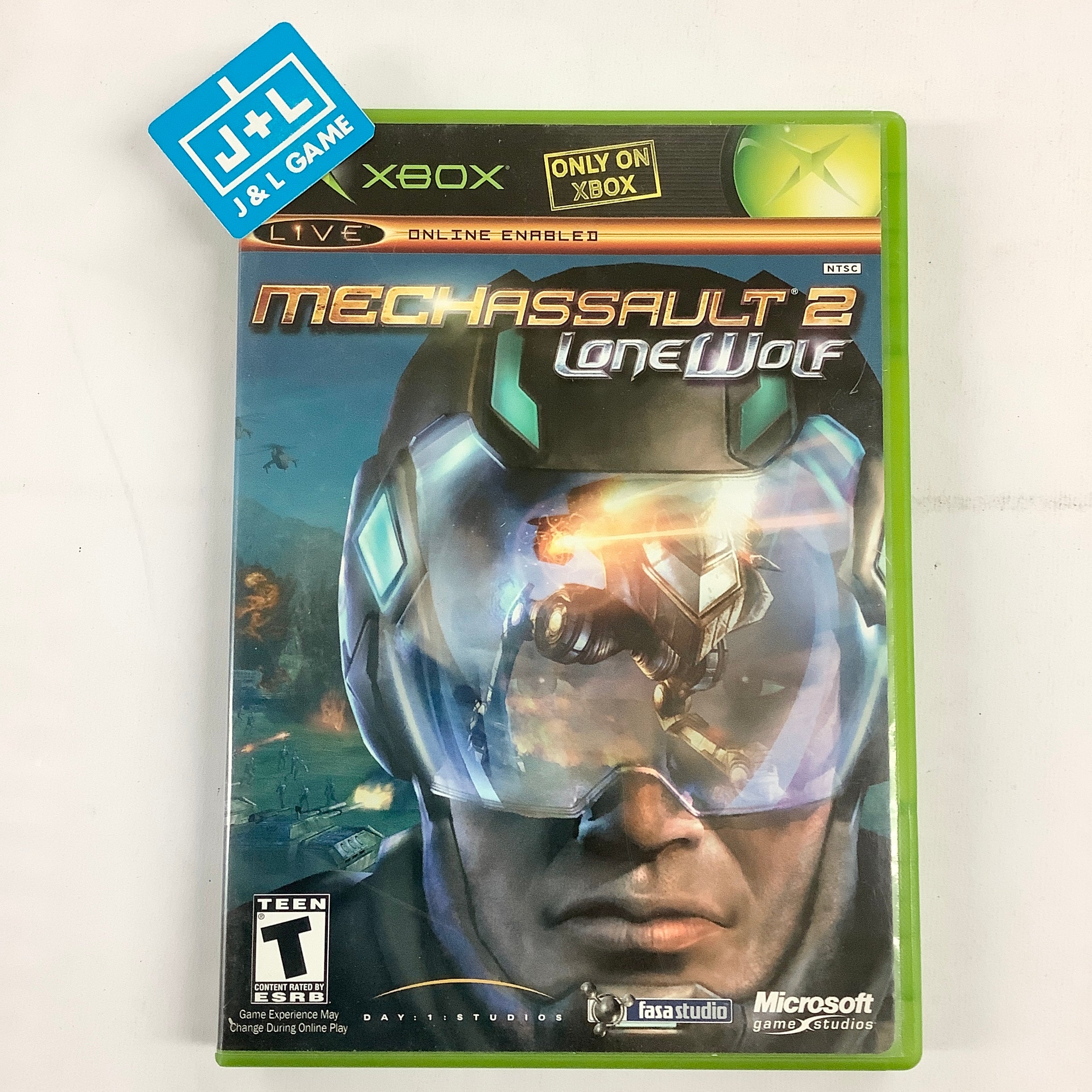 MechAssault 2: Lone Wolf - (XB) Xbox [Pre-Owned] Video Games Microsoft Game Studios   