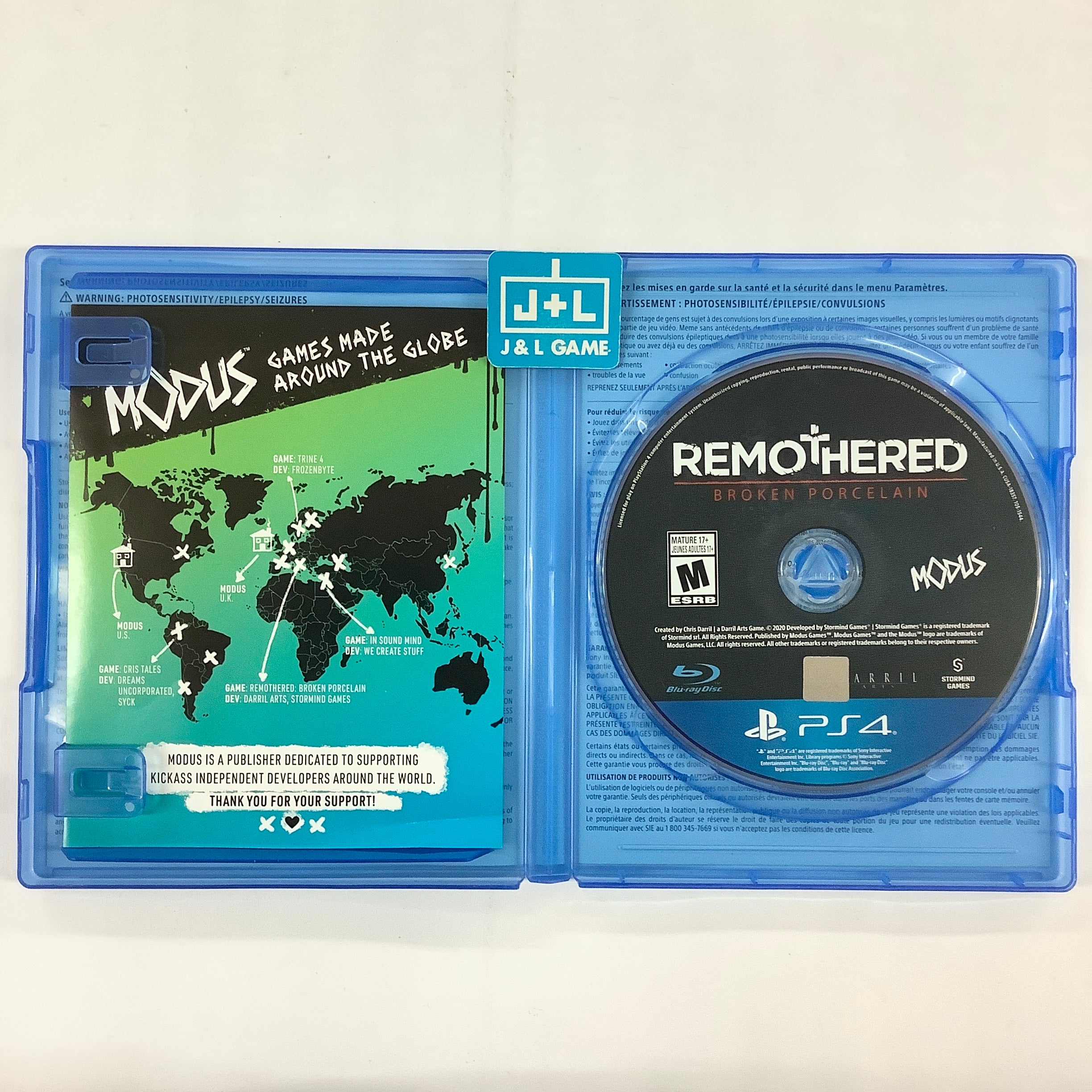 Remothered: Broken Porcelain - (PS4) PlayStation 4 [Pre-Owned] Video Games Modus   