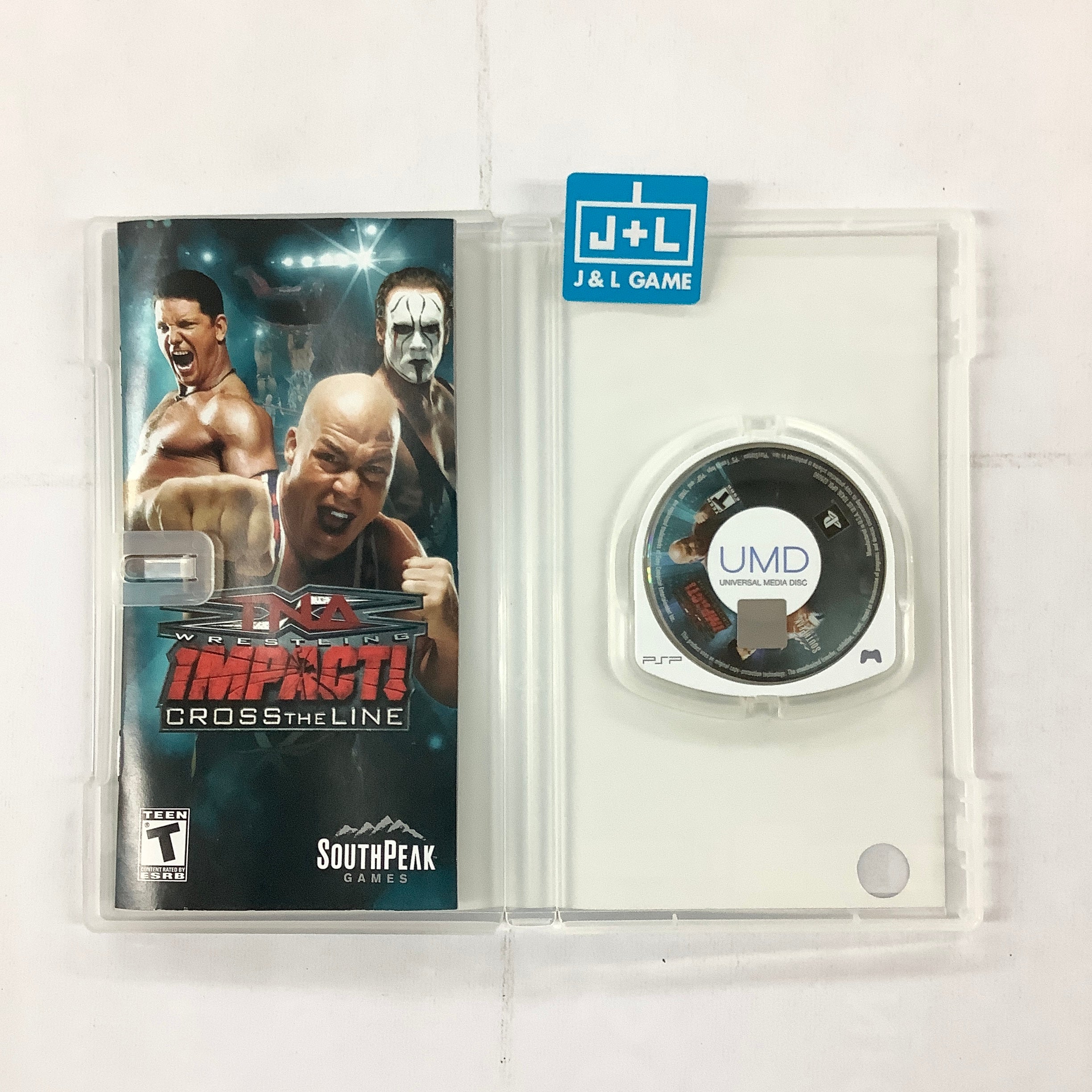 TNA Impact: Cross the Line  - Sony PSP [Pre-Owned] Video Games SouthPeak Games   