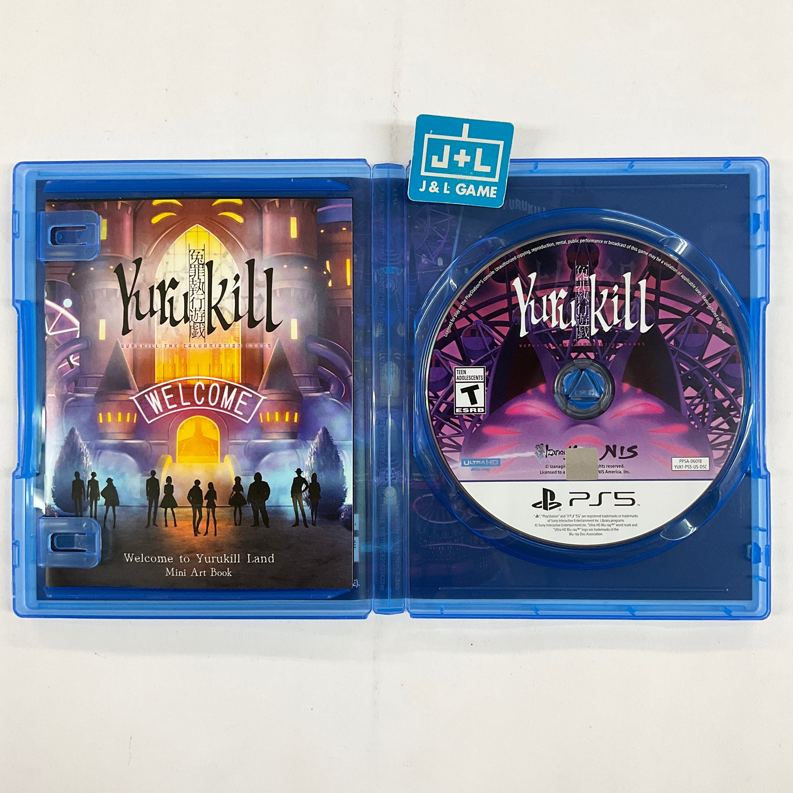 Yurukill: The Calumniation Games (Deluxe Edition) - (PS5) PlayStation 5 [UNBOXING] Video Games NIS America   