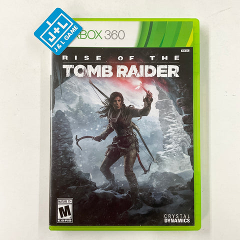 Rise of the Tomb Raider - Xbox 360 [Pre-Owned] Video Games Crystal Dynamics   