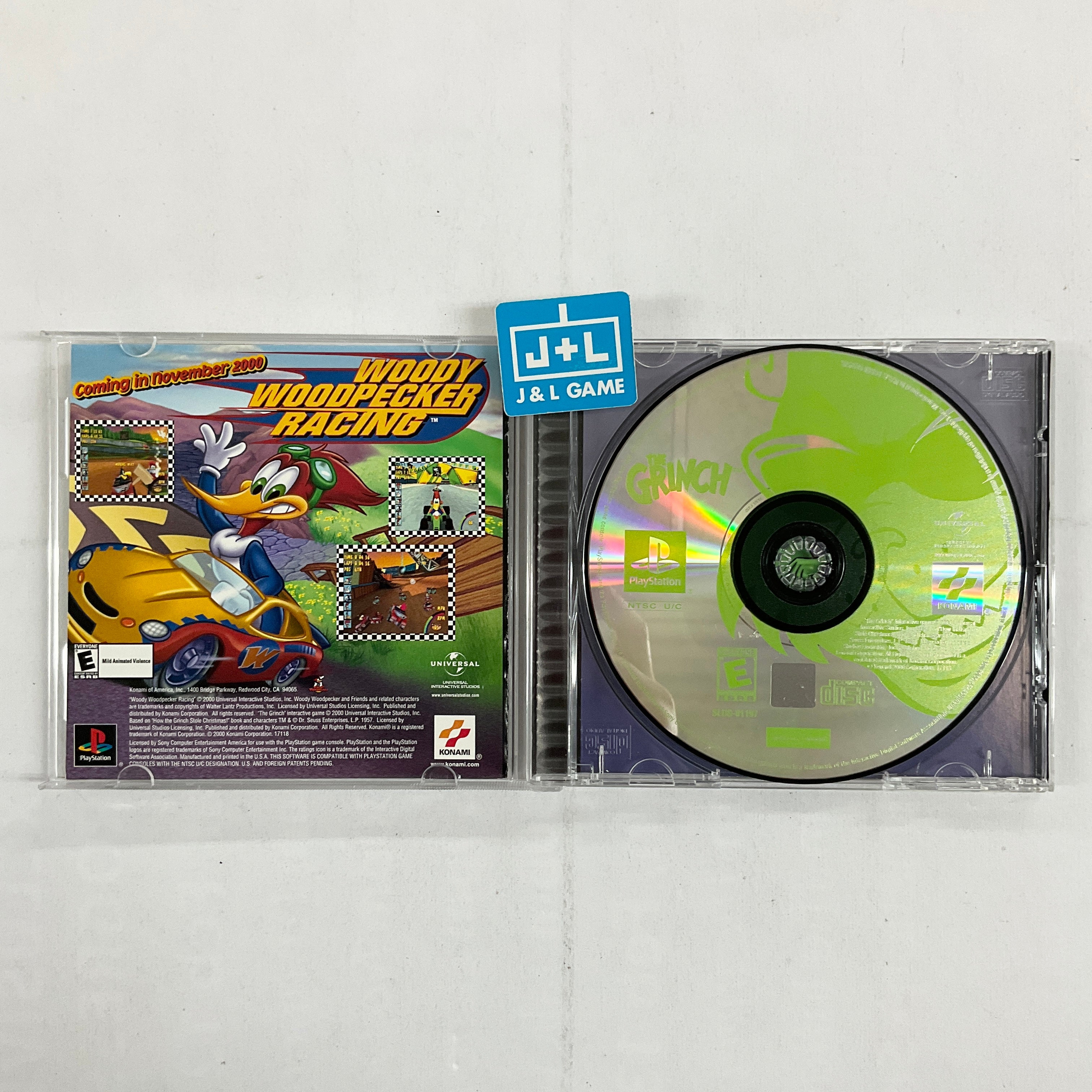 The Grinch - (PS1) PlayStation 1 [Pre-Owned] Video Games Konami   