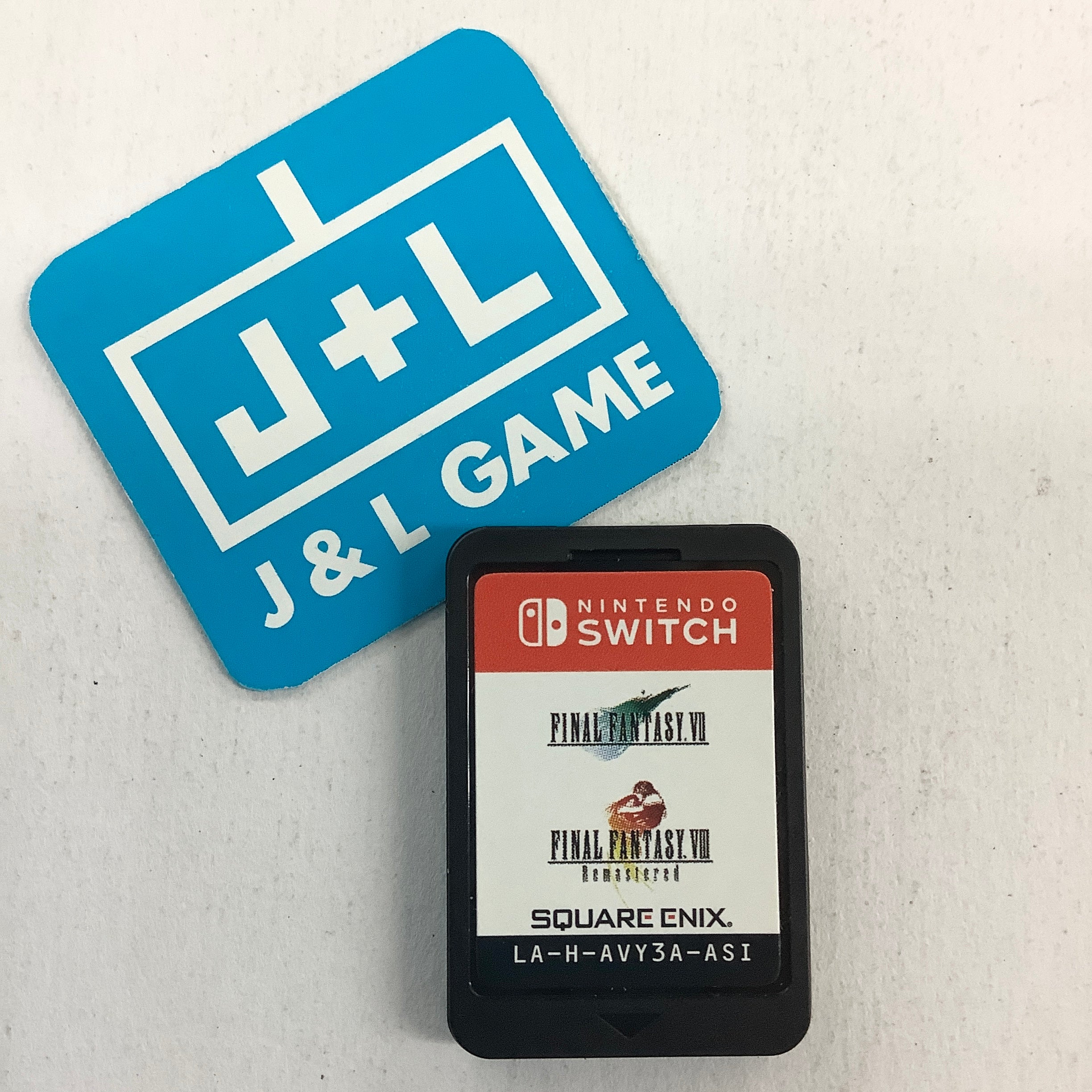 Final Fantasy VII & Final Fantasy VIII Remastered Twin Pack - (NSW) Nintendo Switch [Pre-Owned] (Asia Import) Video Games Square Enix   