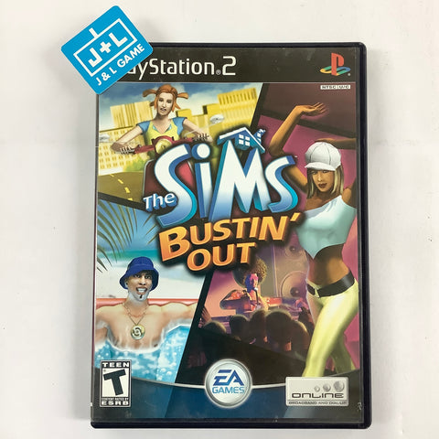 The Sims Bustin' Out - (PS2) PlayStation 2 [Pre-Owned] Video Games EA Games   