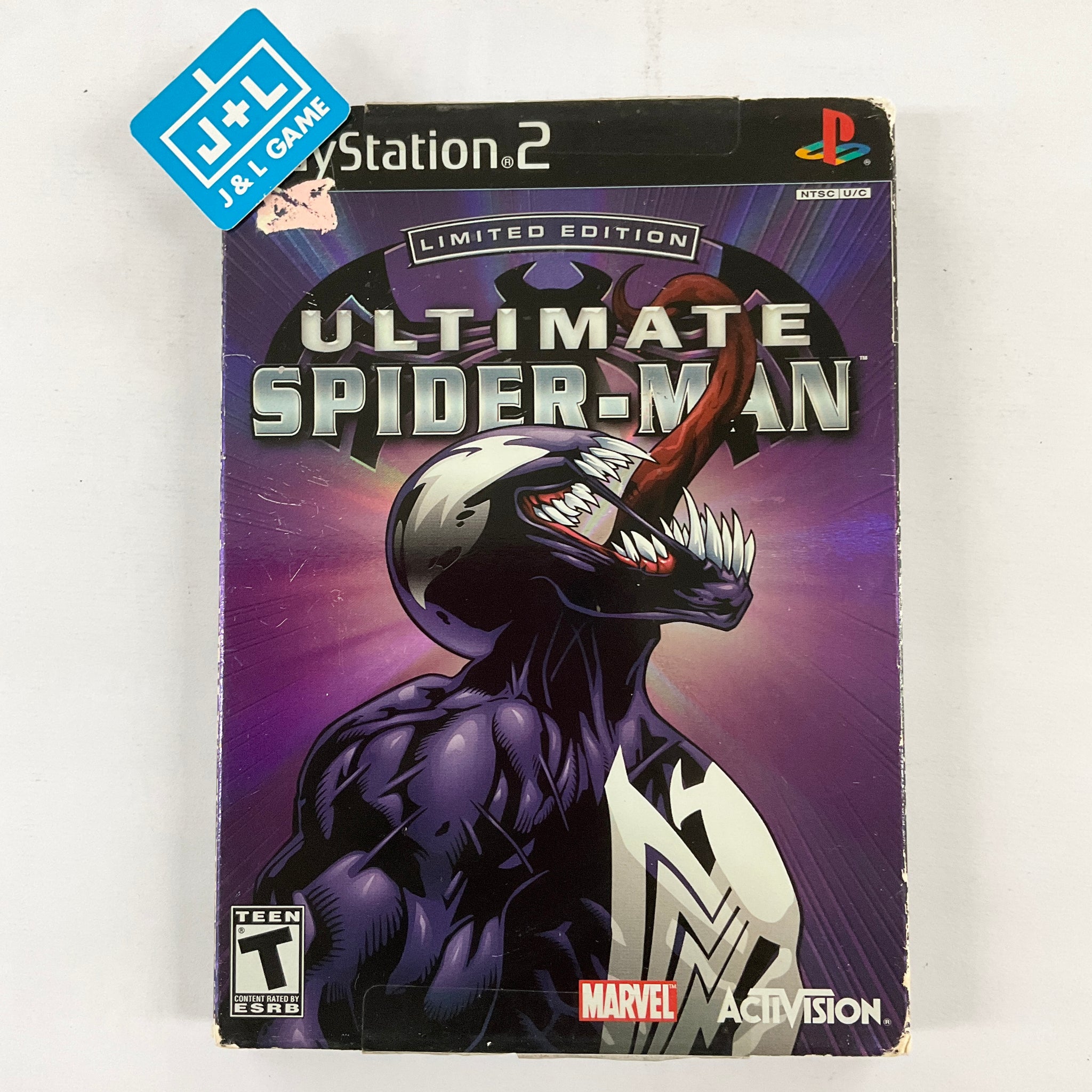 Ultimate Spider-Man PlayStation 2 PS2 Greatest Hits Game Case Spiderman  Marvel
