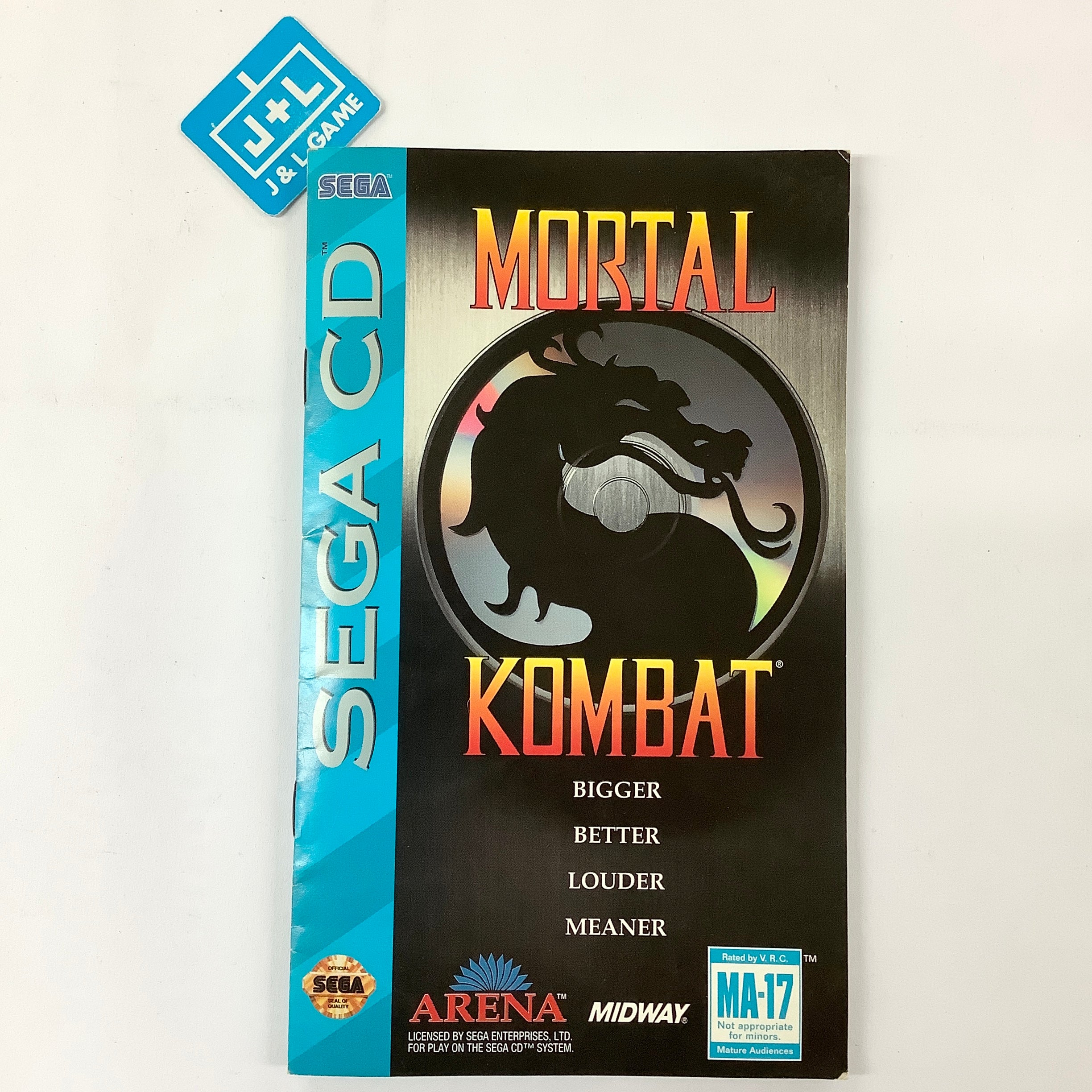 Mortal Kombat - SEGA CD  [Pre-Owned] Video Games Arena   