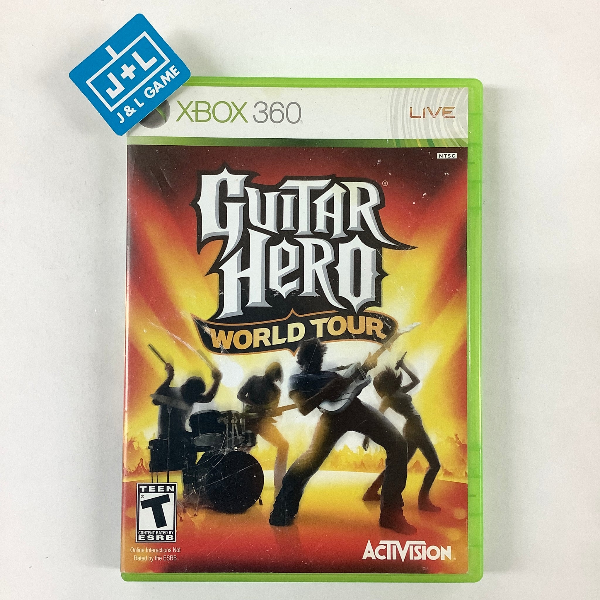 Guitar Hero World Tour - Xbox 360 [Pre-Owned] Video Games Activision   