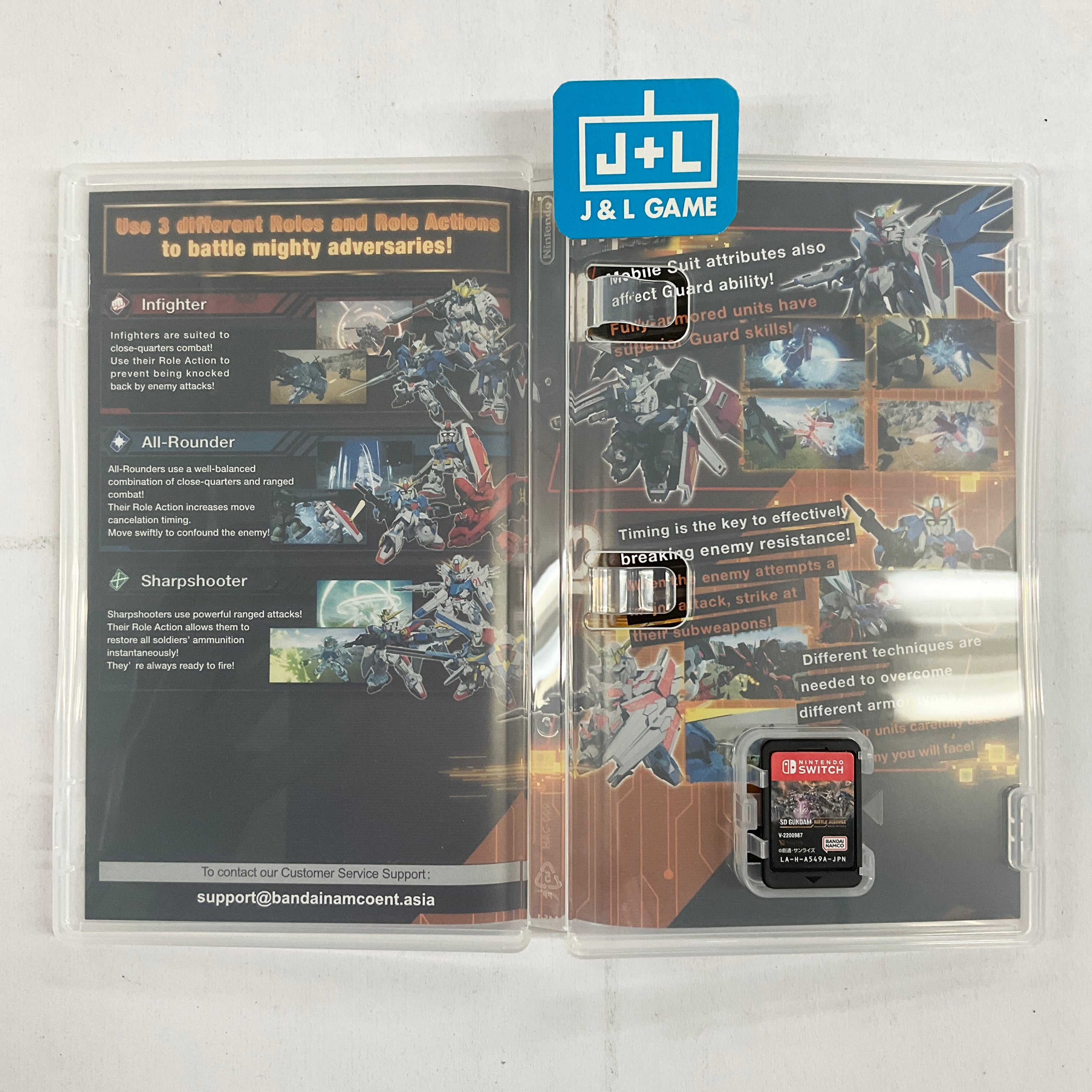 SD Gundam Battle Alliance - (NSW) Nintendo Switch [Pre-Owned] (Asia Import) Video Games Bandai Namco   
