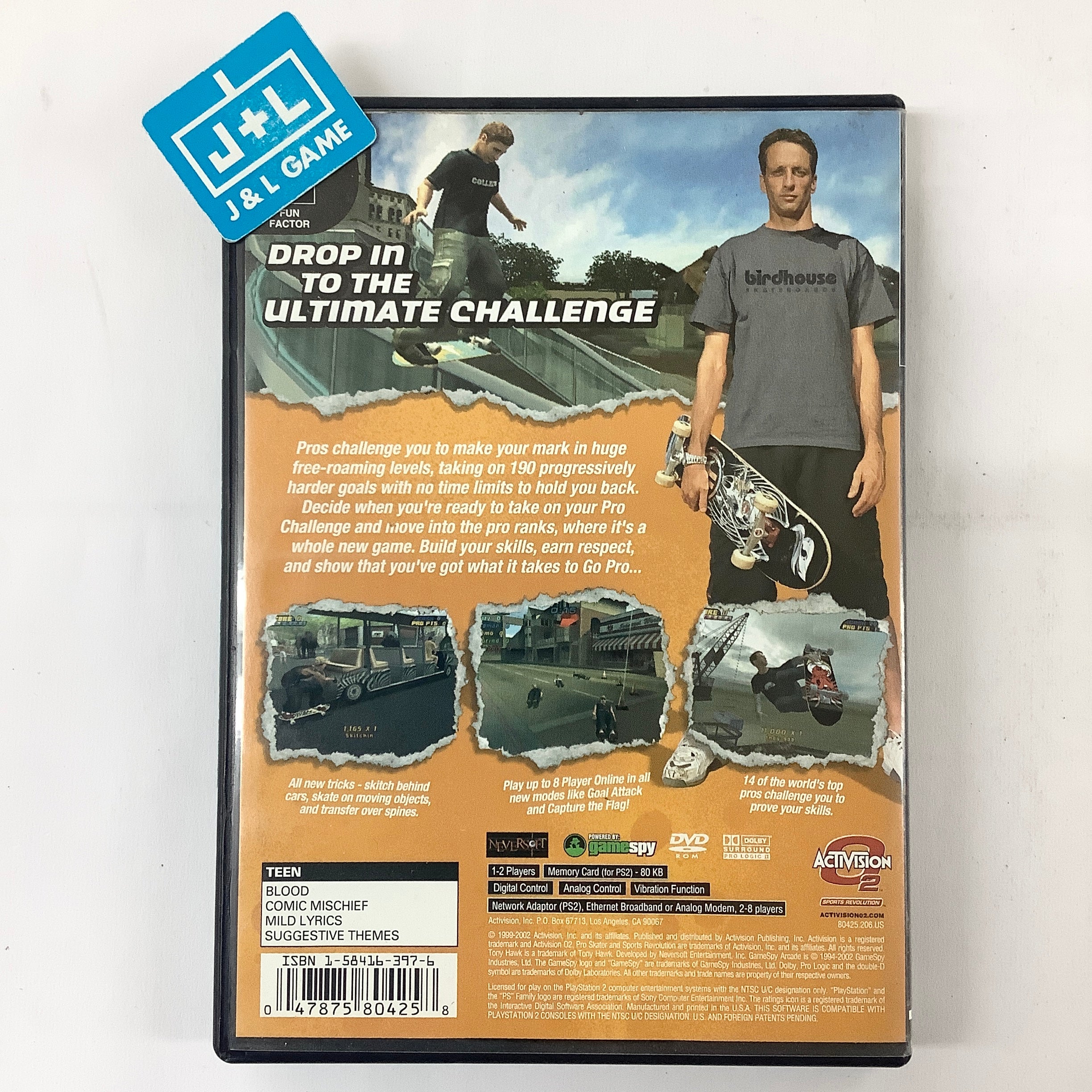 Tony Hawk's Pro Skater 4 - (PS2) PlayStation 2 [Pre-Owned] Video Games Activision   