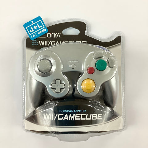 CirKa GameCube/Wii Wired Controller (Silver) - (GC) GameCube Accessories Cirka   