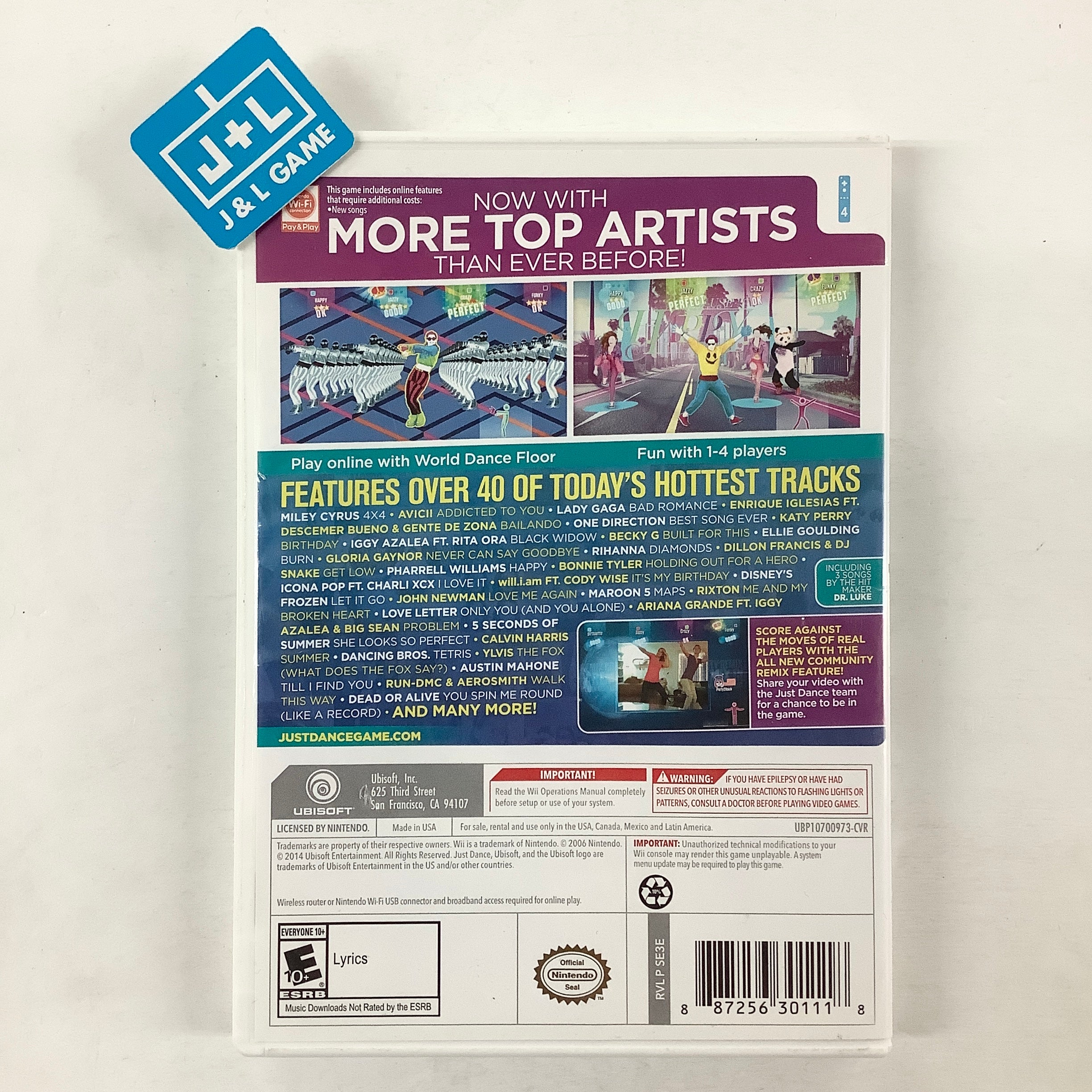 Just Dance 2015 - Nintendo Wii [Pre-Owned] | J&L Game