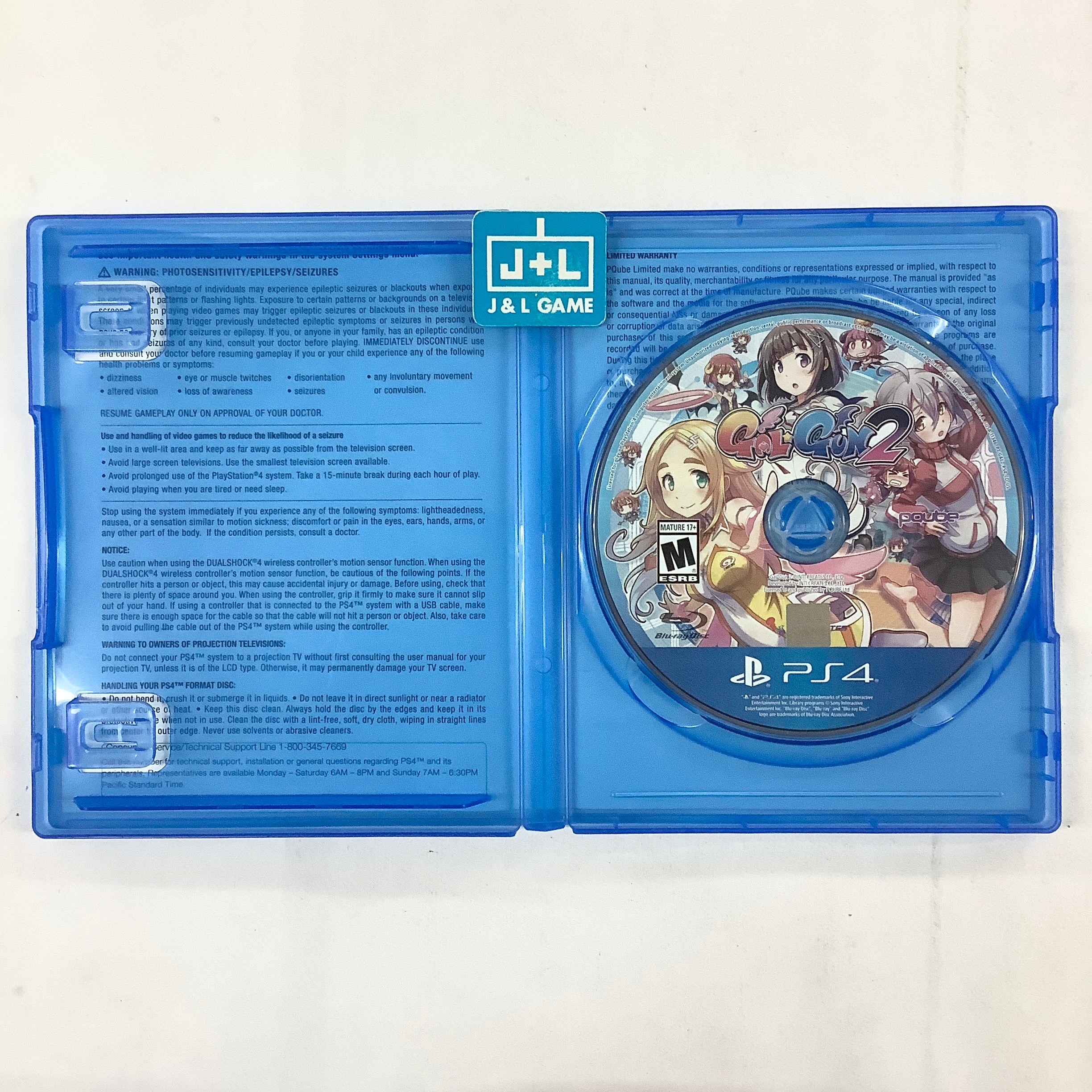 Gal*Gun 2 - (PS4) PlayStation 4 [Pre-Owned] Video Games PQube   