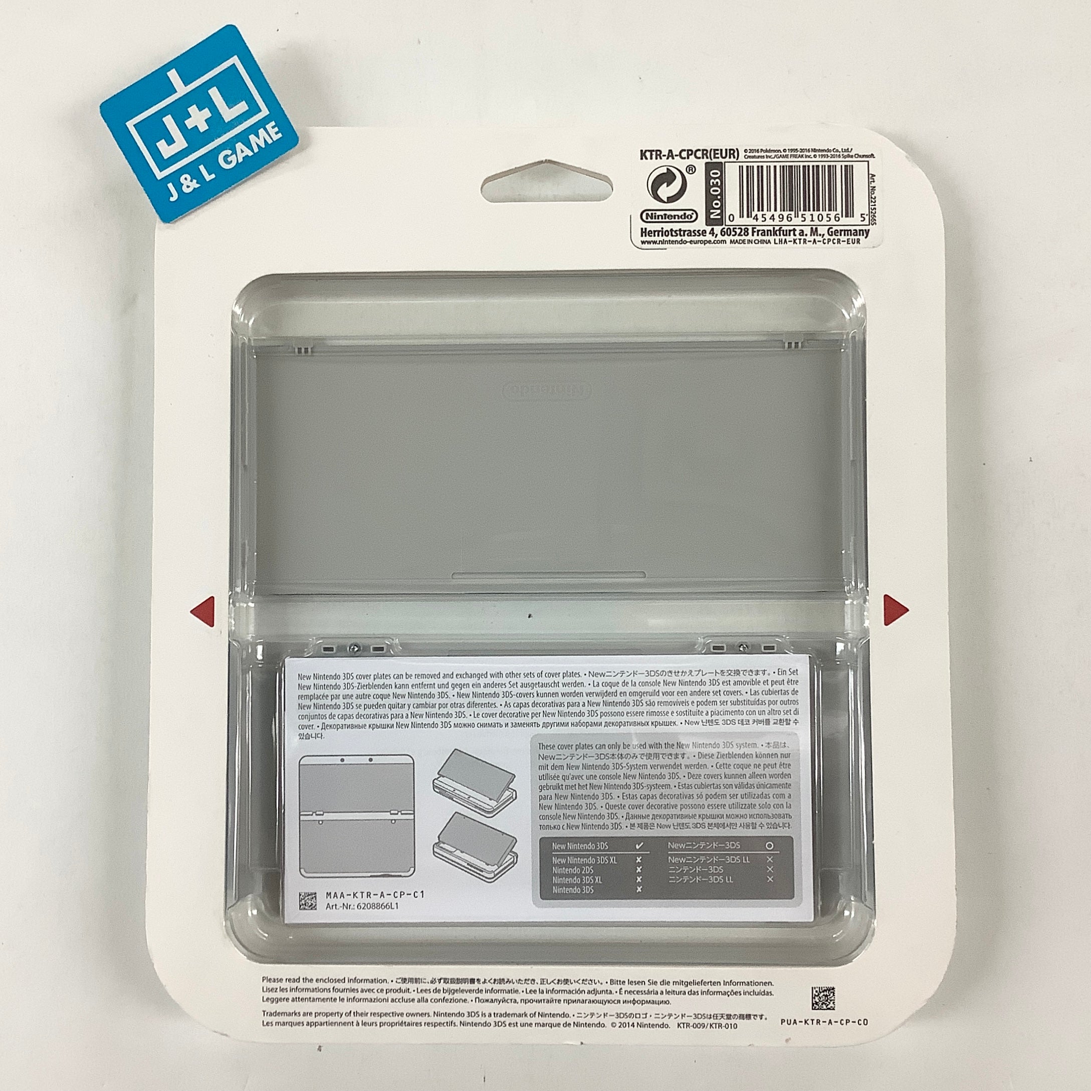 New Nintendo 3DS Cover Plates No.063 (Pokemon Mystery Dungeon) - New Nintendo 3DS (European Import) Accessories Nintendo   