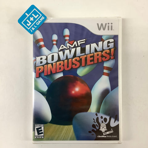 AMF Bowling Pinbusters! - Nintendo Wii Video Games Mud Duck Productions   
