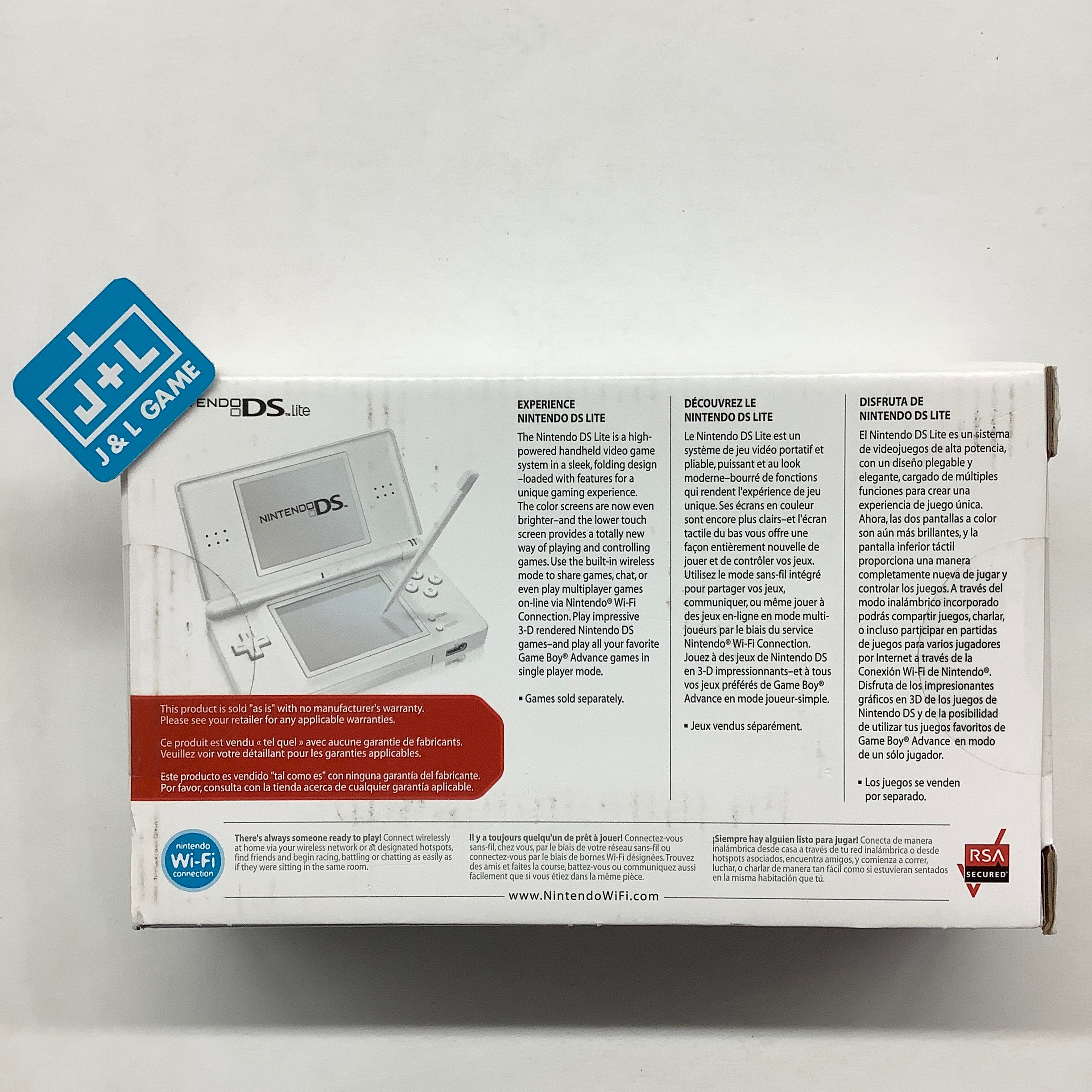Nintendo DS Lite Console (Mario Red) - (NDS) Nintendo DS [Nintendo Refurbished] Consoles Nintendo   