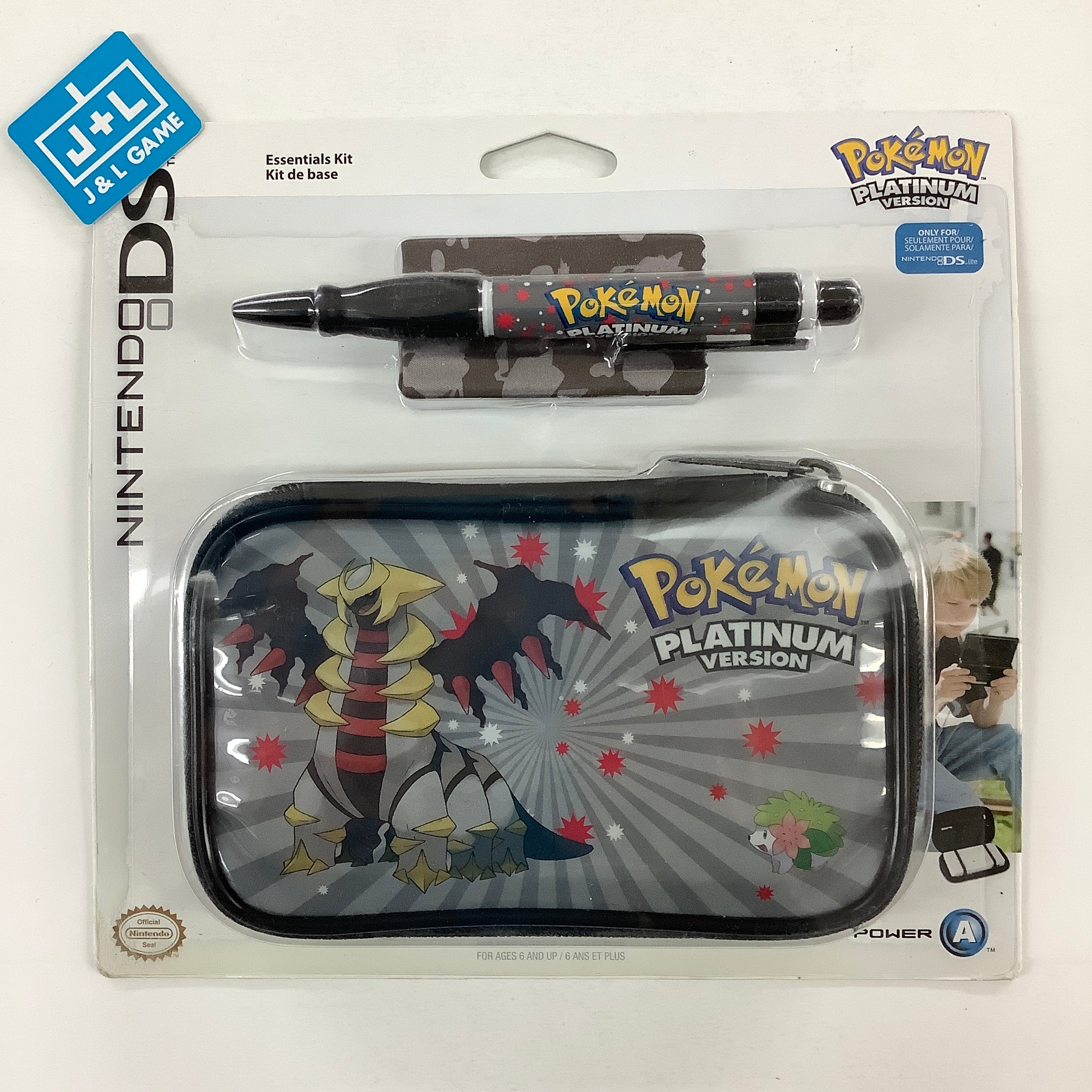 PowerA Pokemon Platinum Essentials Kit - (NDS) Nintendo DS Accessories PowerA   