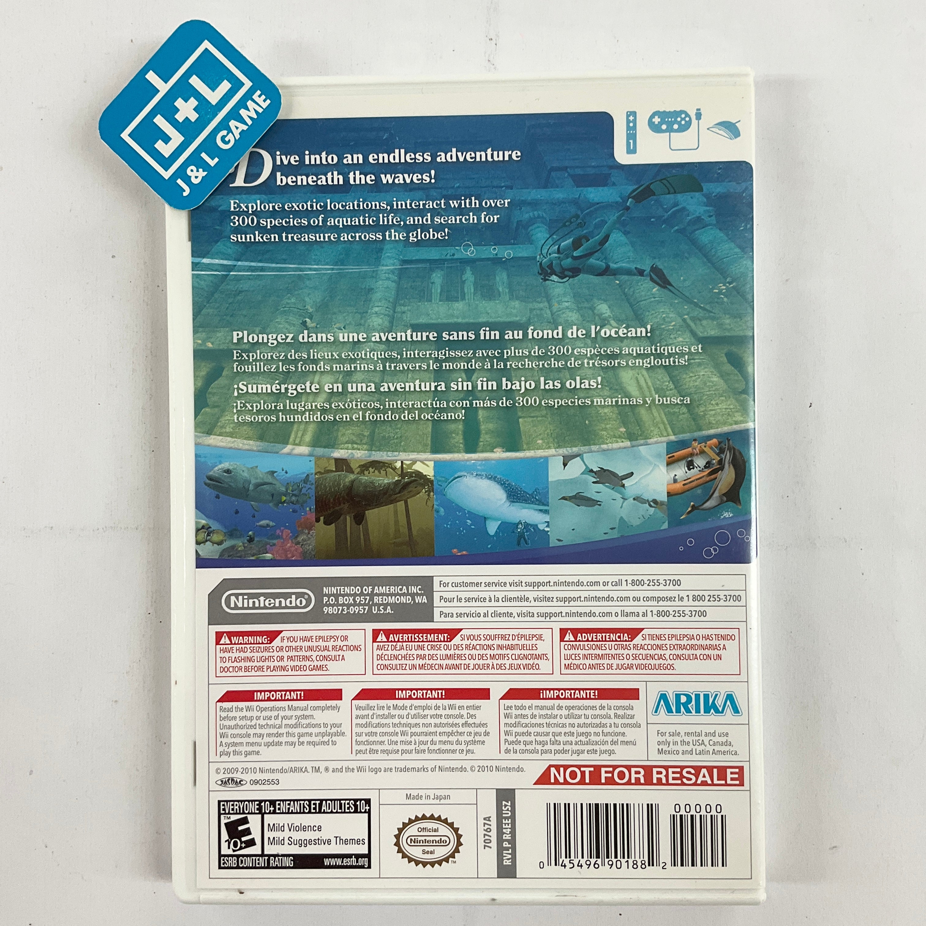 Endless Ocean: Blue World - Nintendo Wii [Pre-Owned] Video Games Nintendo   