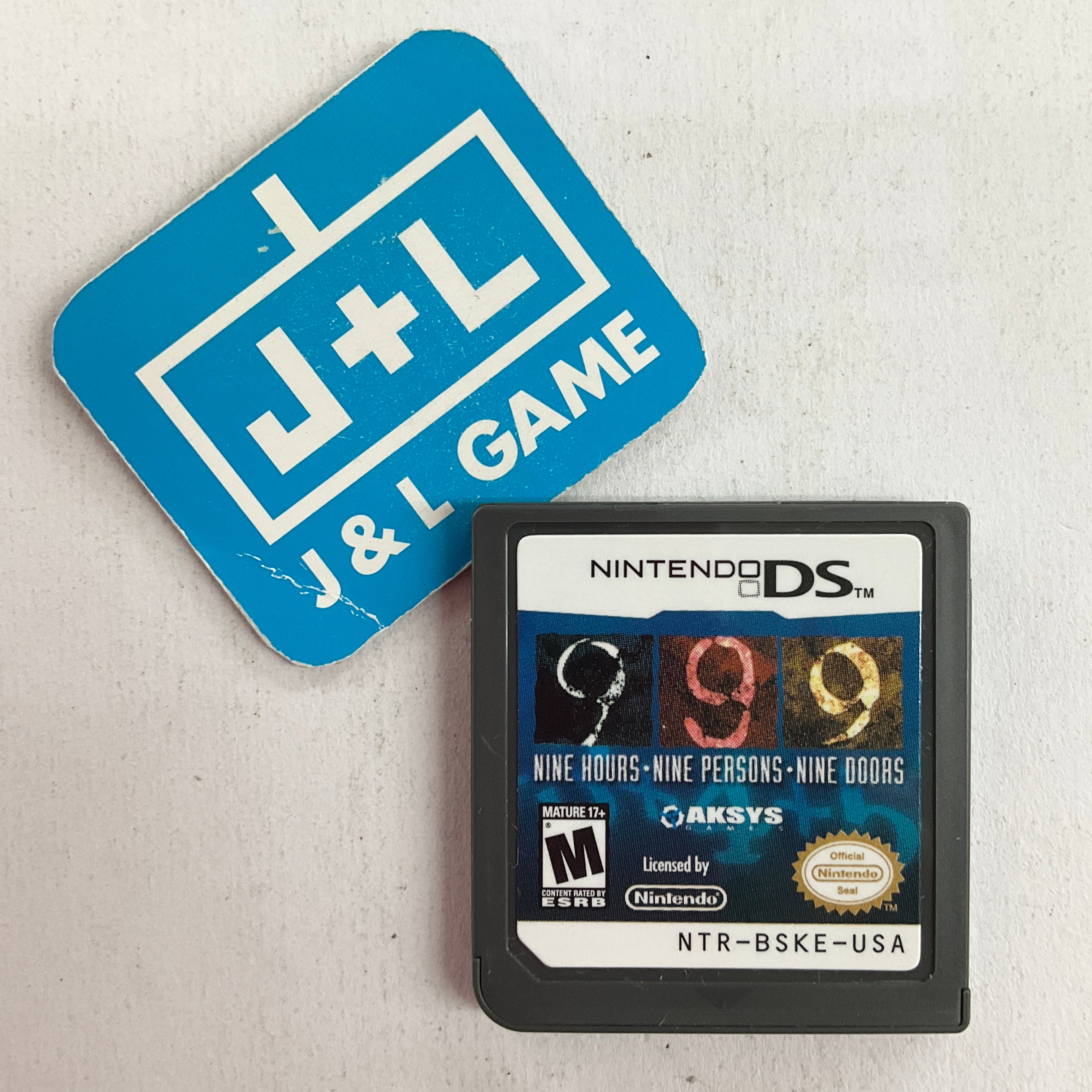 任天堂/٩꒰๑❛▿❛ ॢ̩꒱DS Zero Escape: Nine Hours, Nine Persons, Nine Doors - (NDS) Nintendo