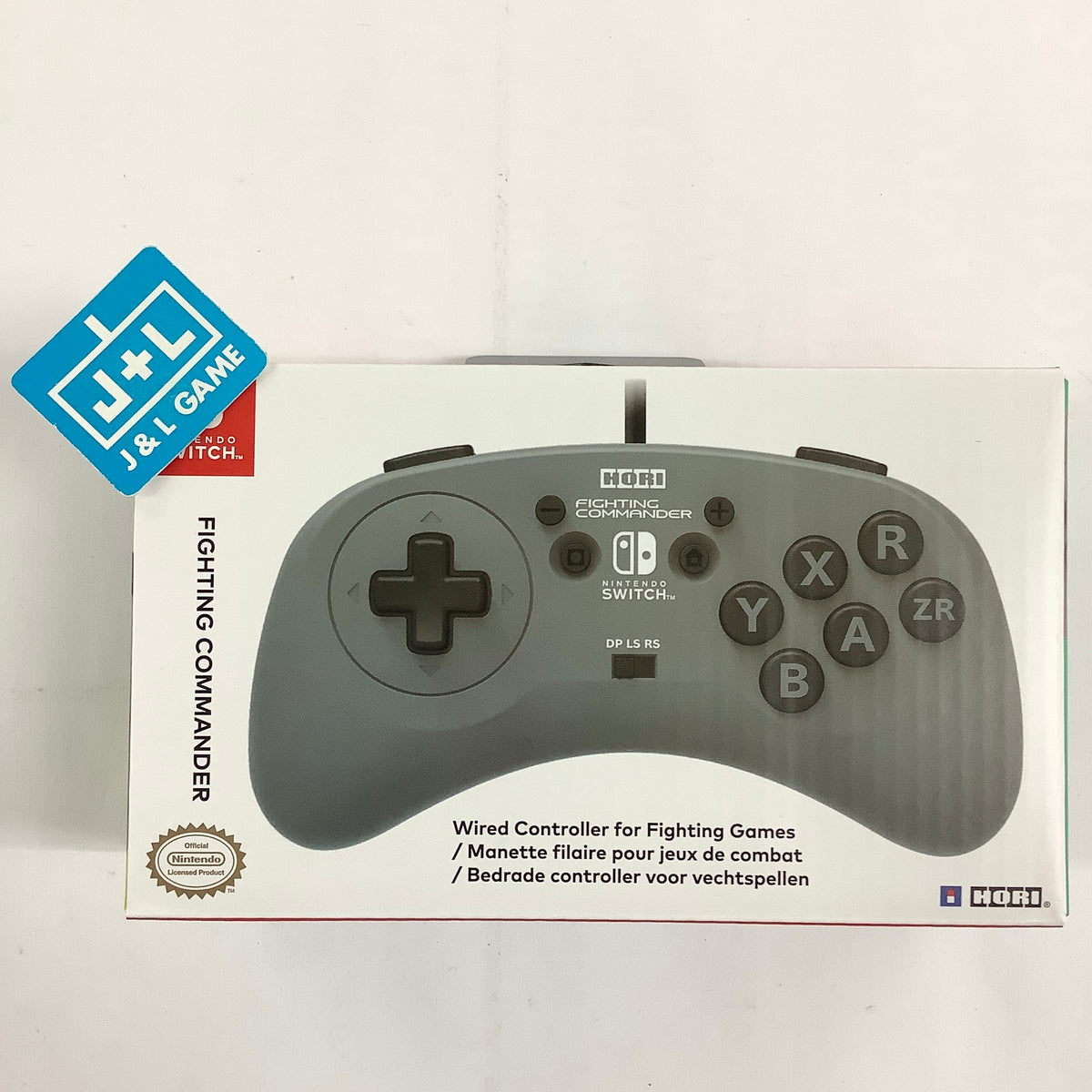 Switch Fighting Controller Hori Nintendo Switch Fighting Commander - (NSW) Nintendo Switch | J&L Game