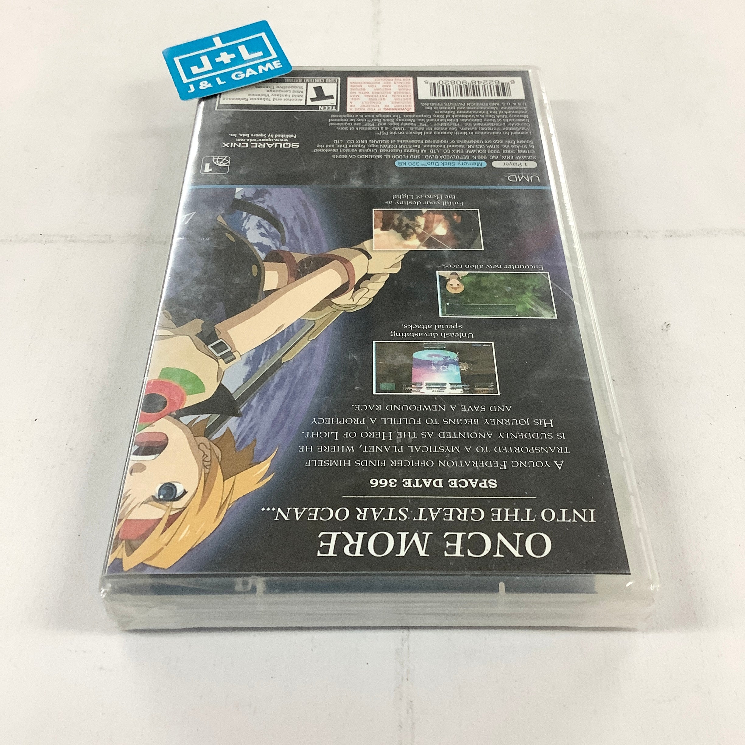 Star Ocean: Second Evolution - Sony PSP Video Games Square Enix   