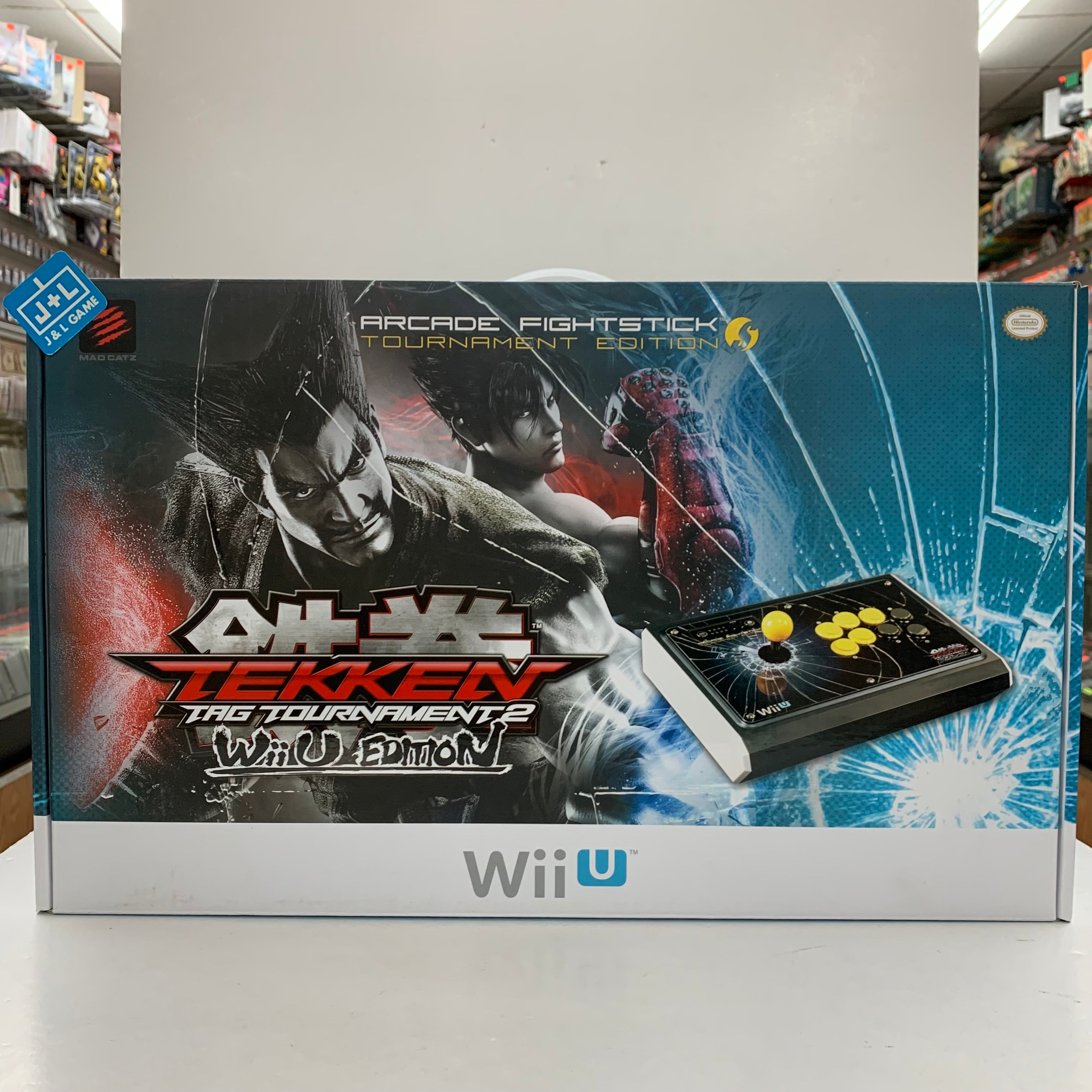 Mad Catz Tekken Tag Tournament 2 Arcade FightStick Tournament Edition - (Wiiu) Nintendo Wii U Accessories Mad Catz   