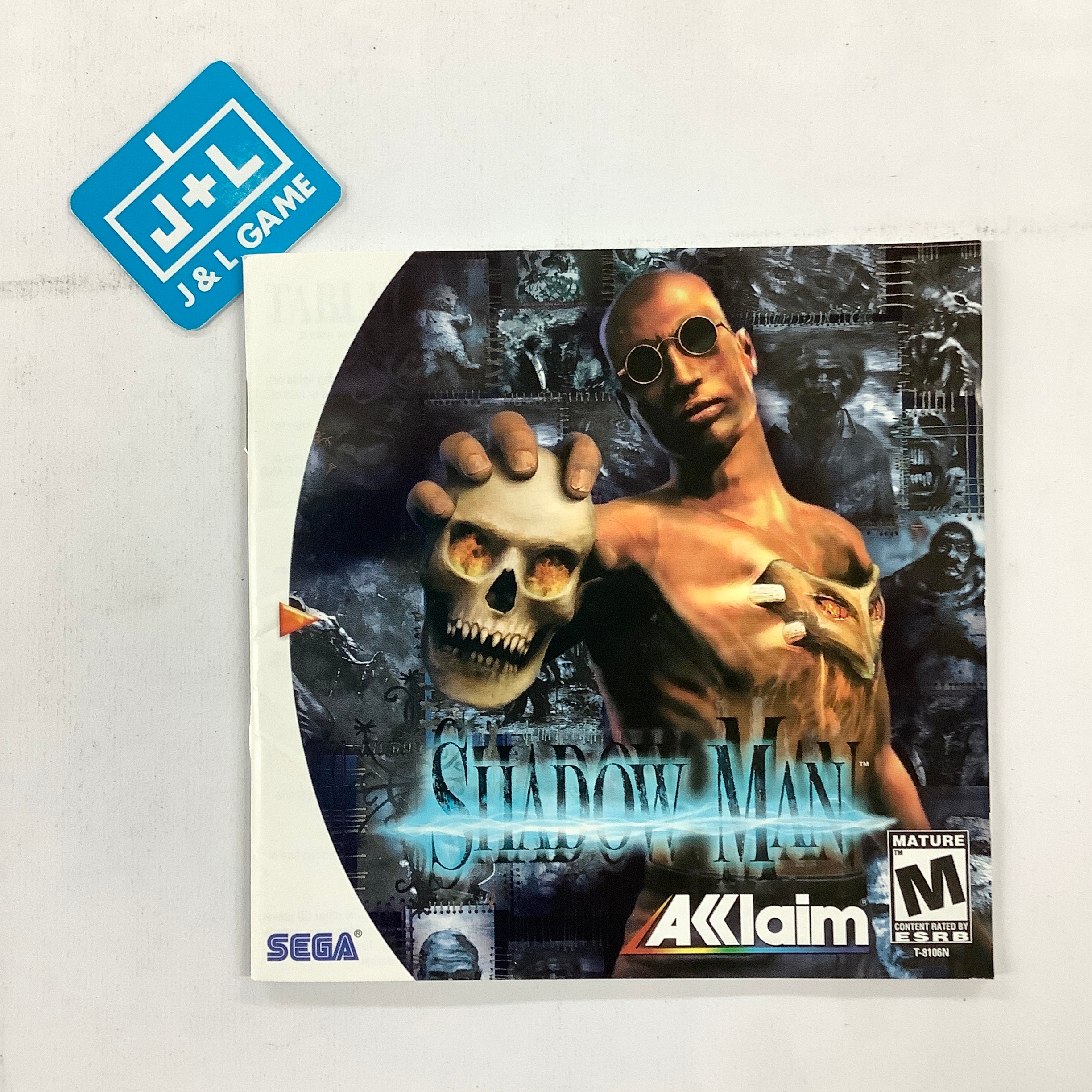 Shadow Man - (DC) SEGA Dreamcast  [Pre-Owned] Video Games Acclaim   