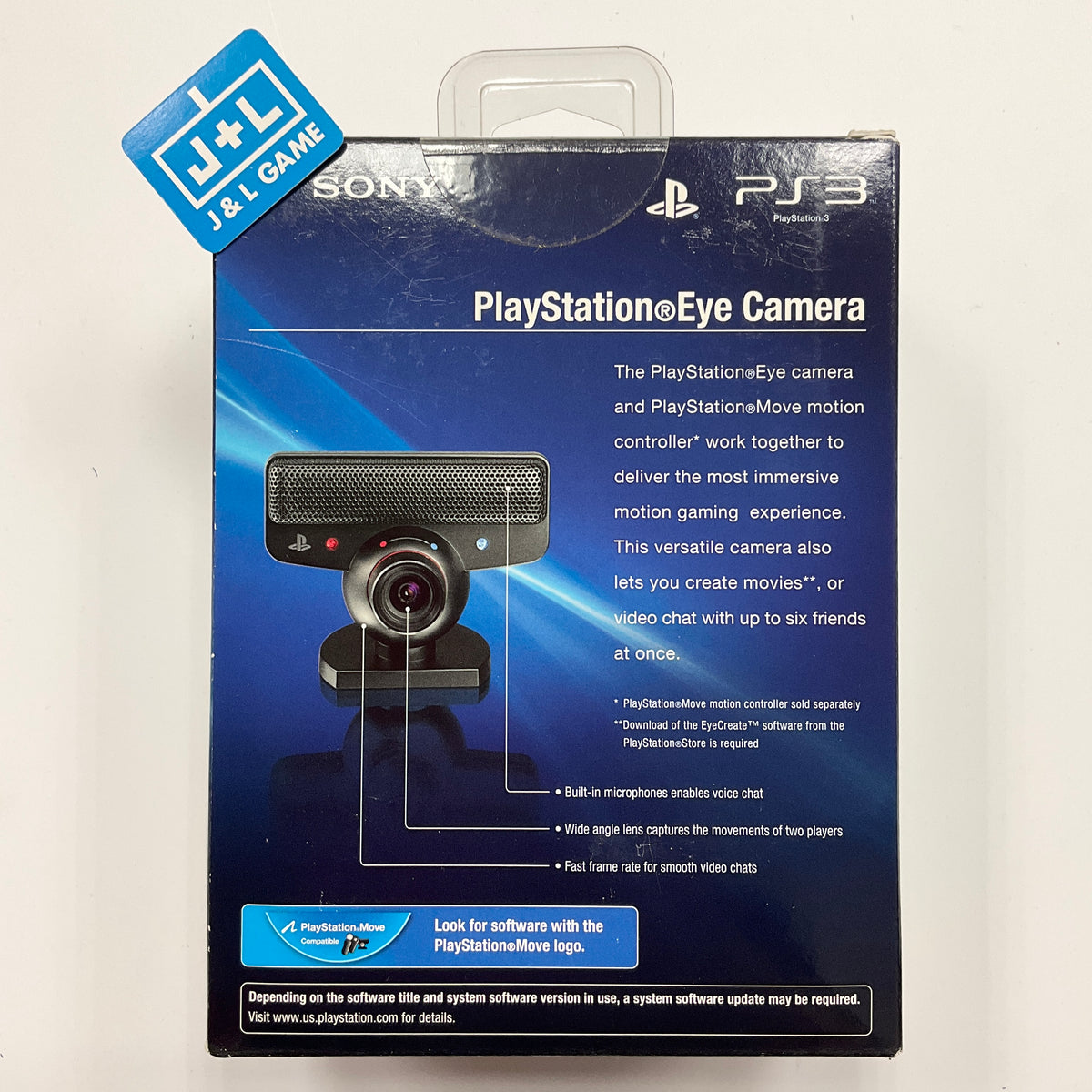 Playstation Camera Sony PlayStation 3 Eye Camera - (PS3) PlayStation 3 | J&L Game