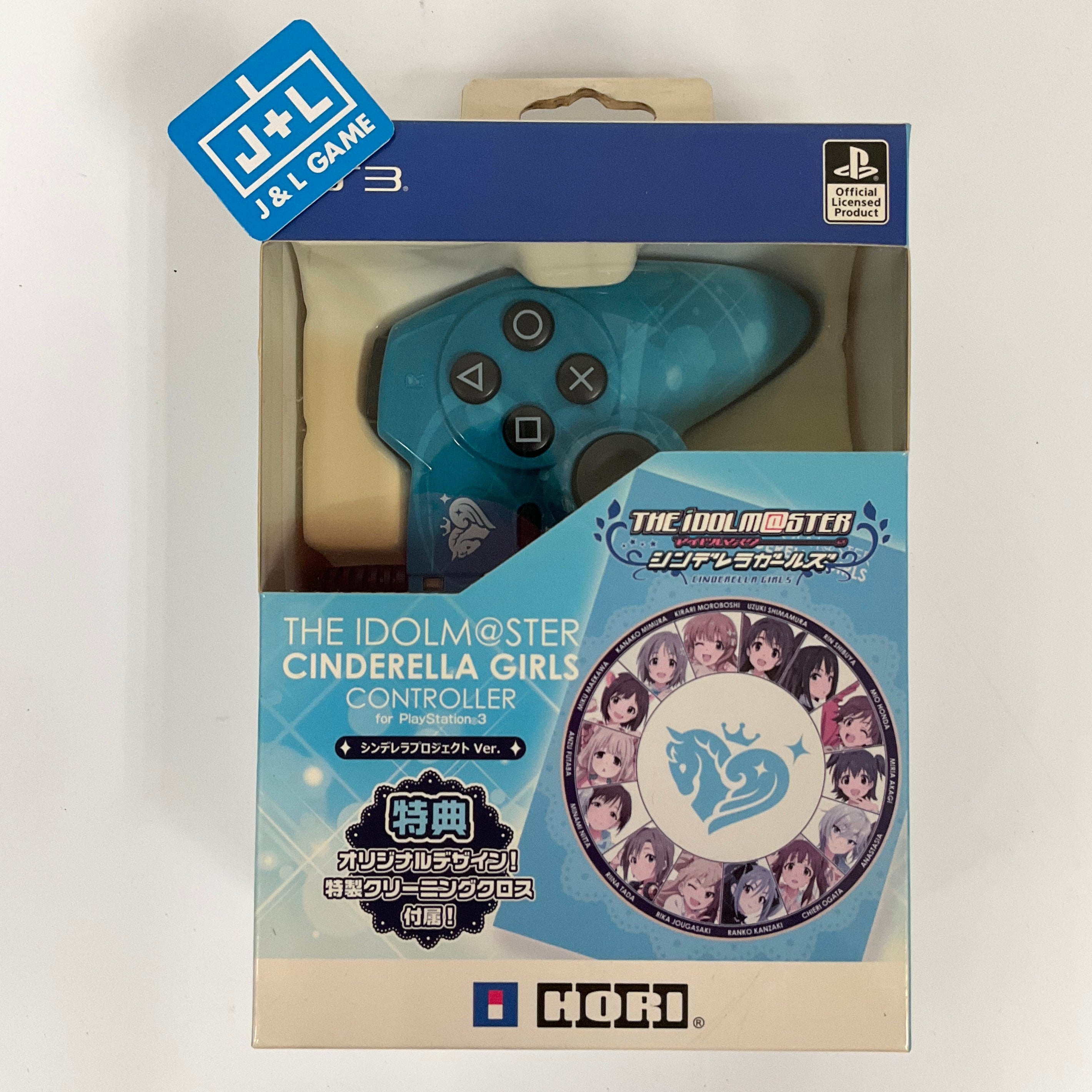 PlayStation 3 The Idol Master Cinderella Girls Controller (Cinderella Project Ver.) - (PS3) PlayStation 3 ( Japanese Import ) Accessories HORI   