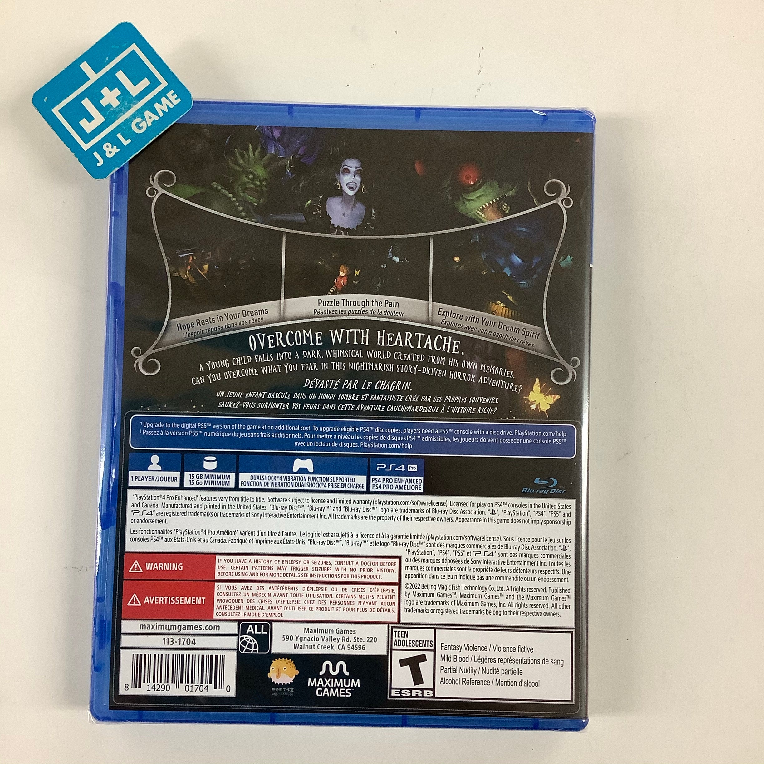 In Nightmare - (PS4) PlayStation 4 Video Games Maximum Games   