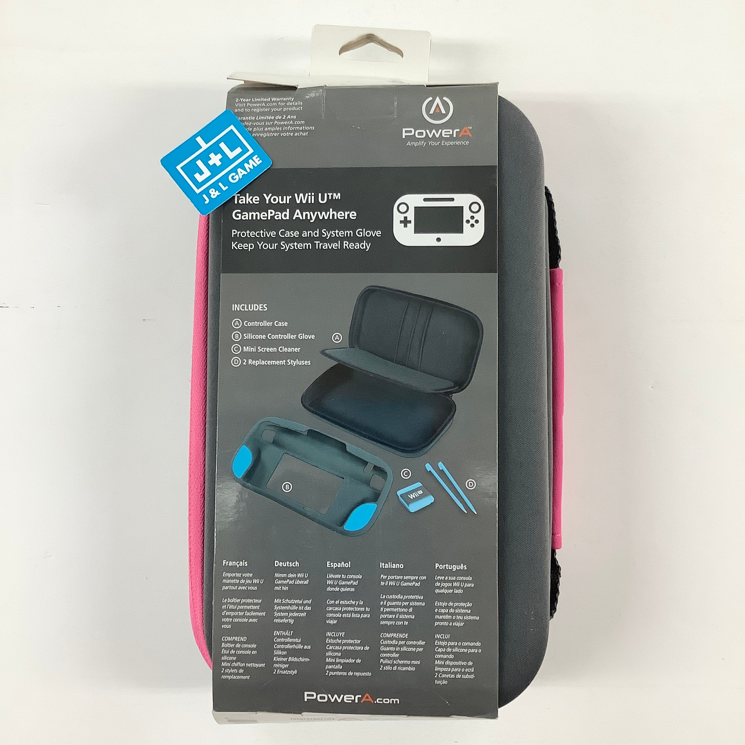 Power A Gaming Essentials ( BLACK ) - Nintendo Wii U Accessories PowerA   