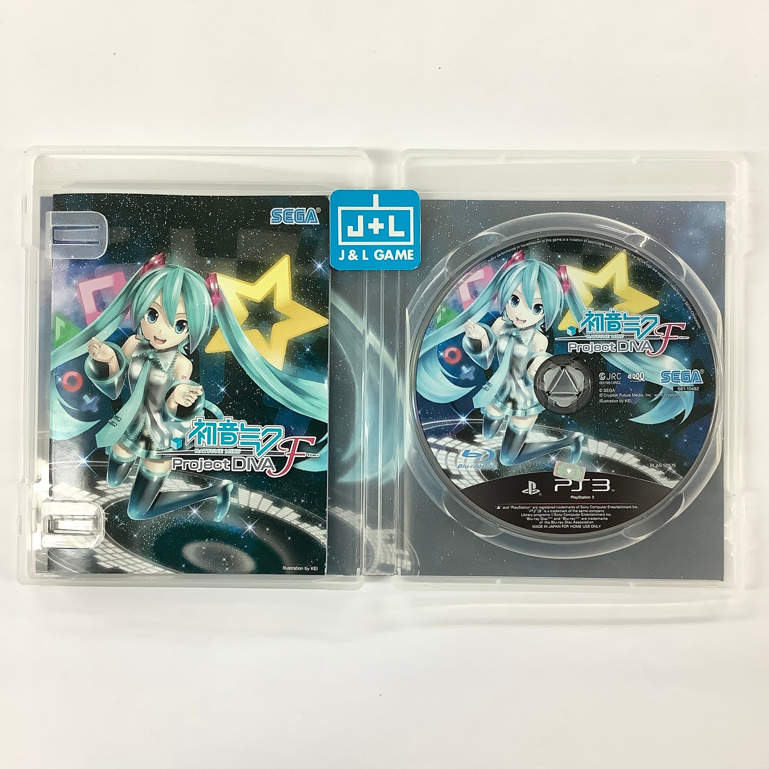 Hatsune Miku: Project Diva F - (PS3) PlayStation 3 [Pre-Owned] (Asia Import) Video Games Sega   
