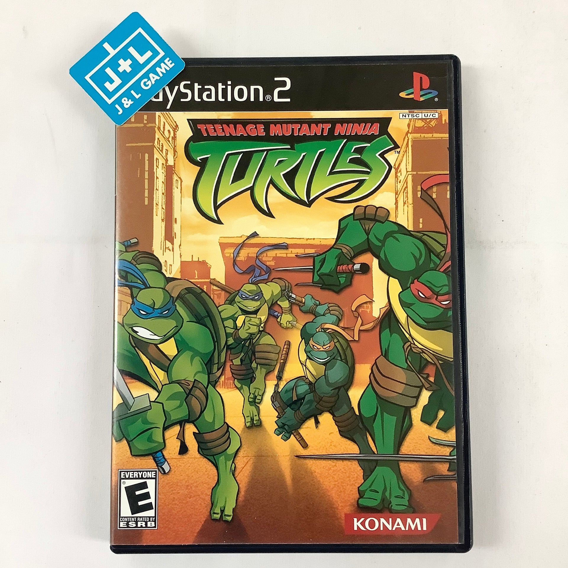 TMNT : Les Tortues Ninja PlayStation 2 PAL - Prix - Photo - Présentation