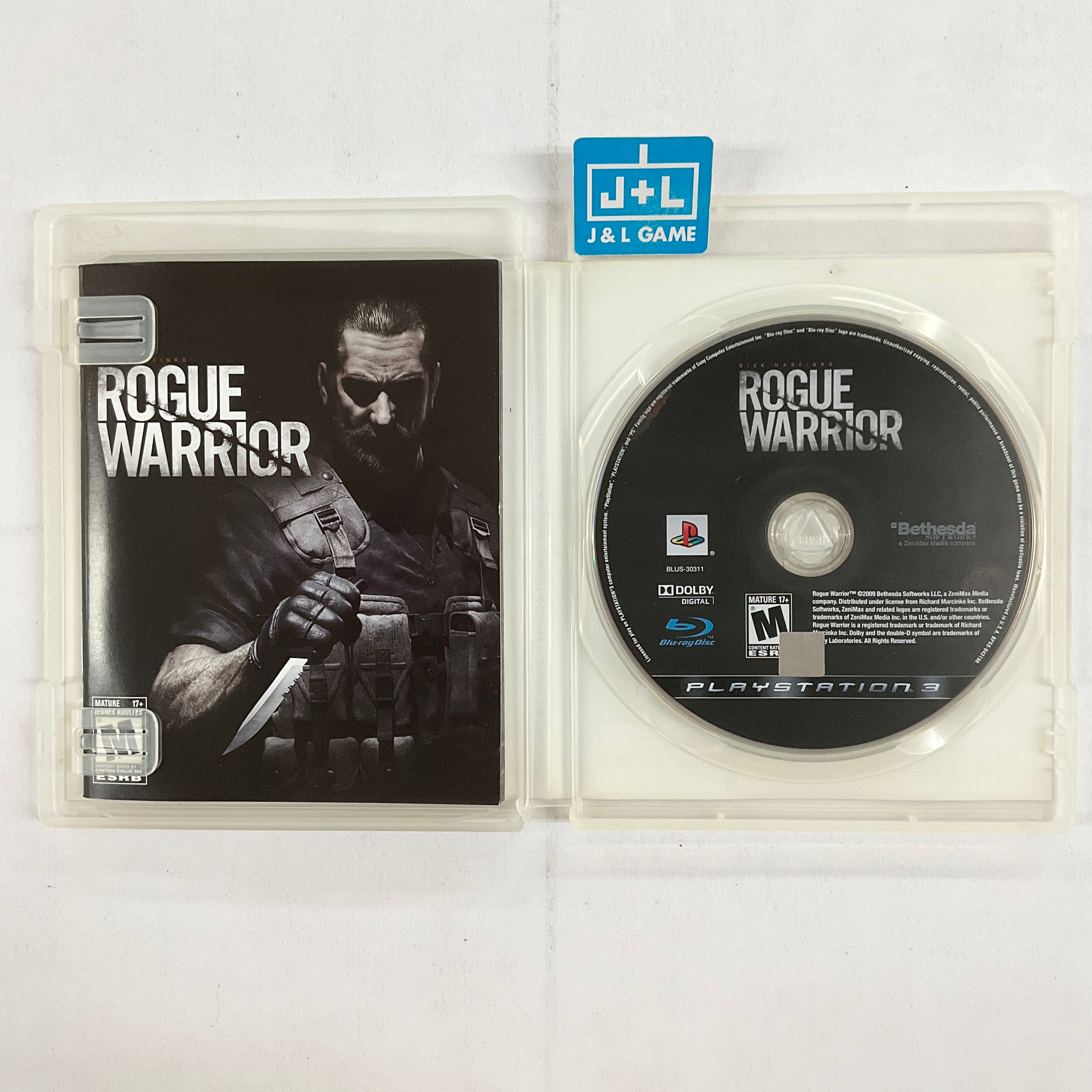 Rogue Warrior - (PS3) PlayStation 3 [Pre-Owned] Video Games Bethesda Softworks   