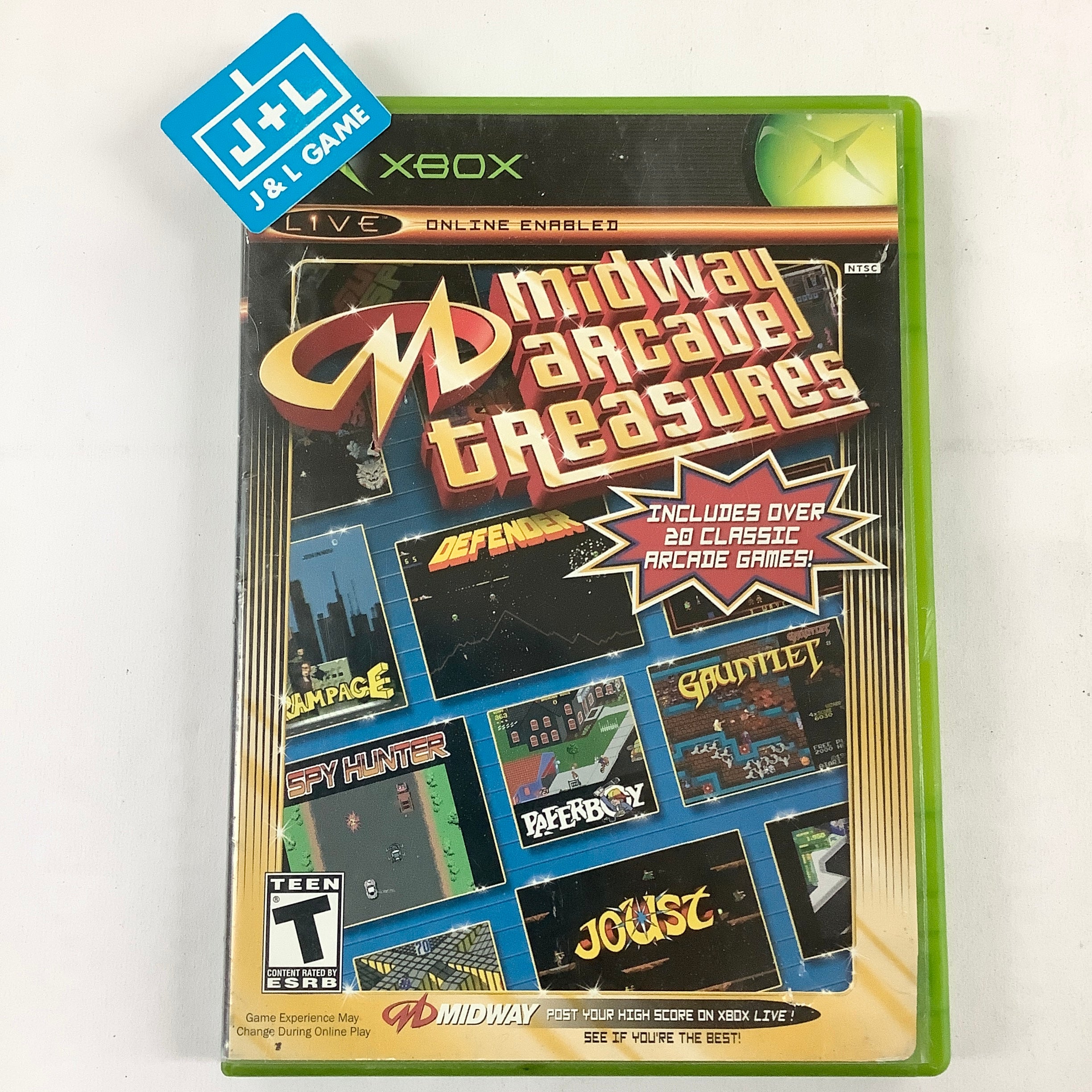 Midway Arcade Treasures - (XB) Xbox [Pre-Owned] Video Games Midway   