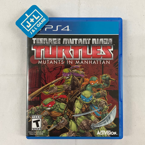 Teenage Mutant Ninja Turtles: Mutants in Manhattan - (PS4) PlayStation 4 [Pre-Owned] Video Games Activision   