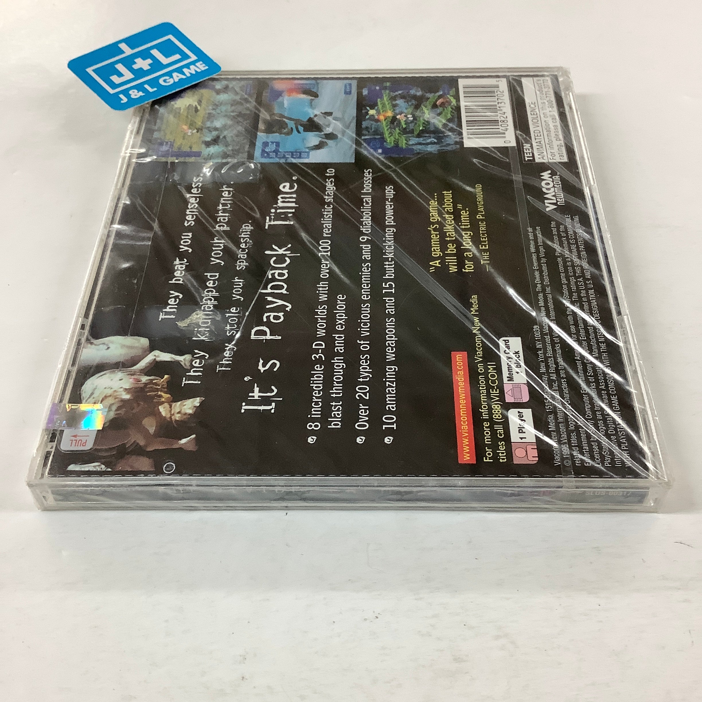 The Divide: Enemies Within - (PS1) PlayStation 1 Video Games Viacom New Media   