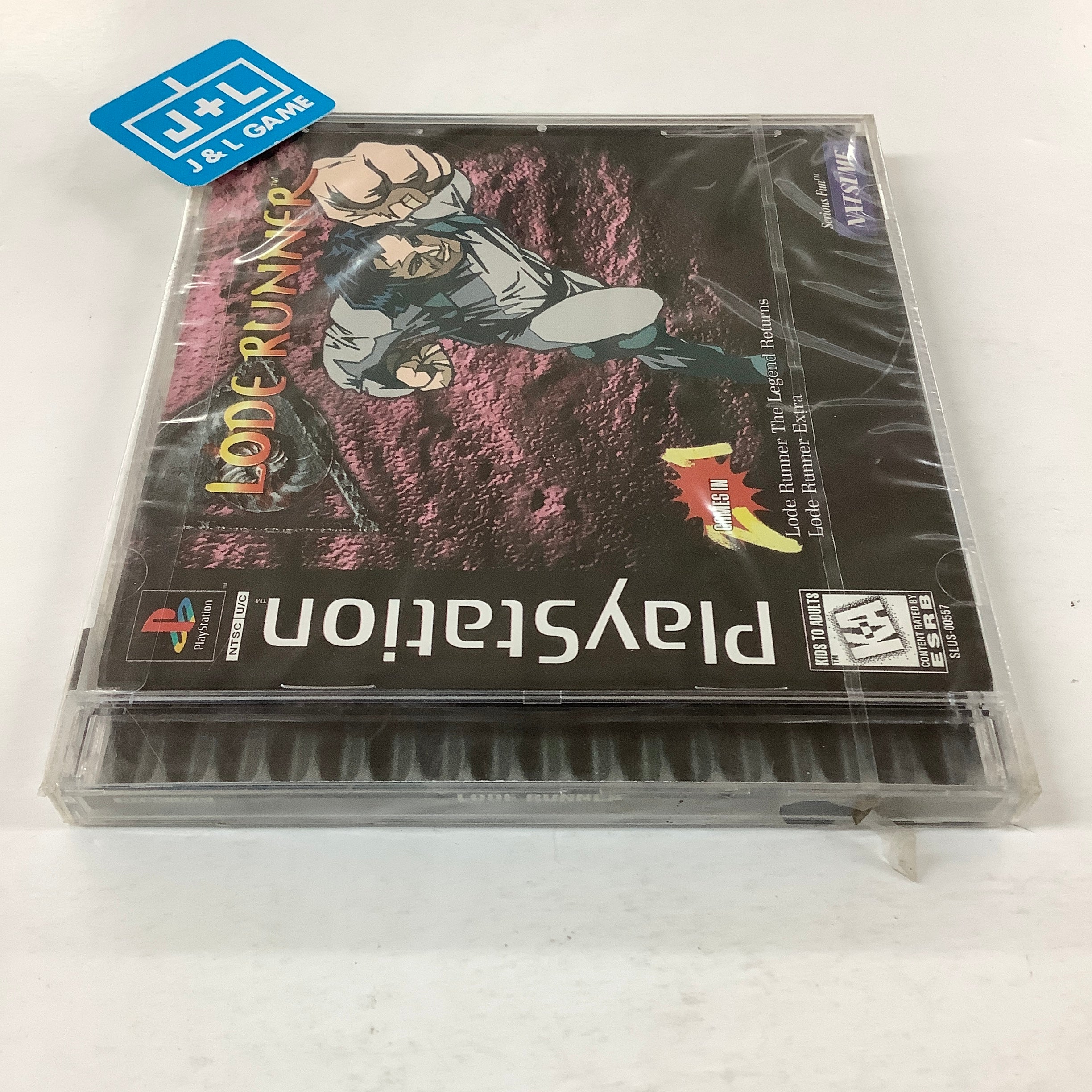 Lode Runner - (PS1) PlayStation 1 Video Games Natsume   