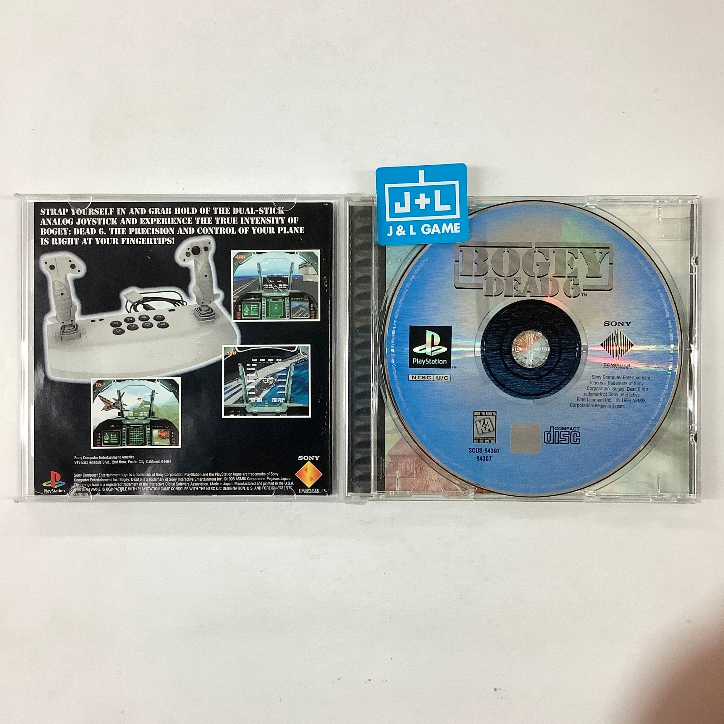 Bogey: Dead 6 - (PS1) PlayStation 1 [Pre-Owned] Video Games SCEA   