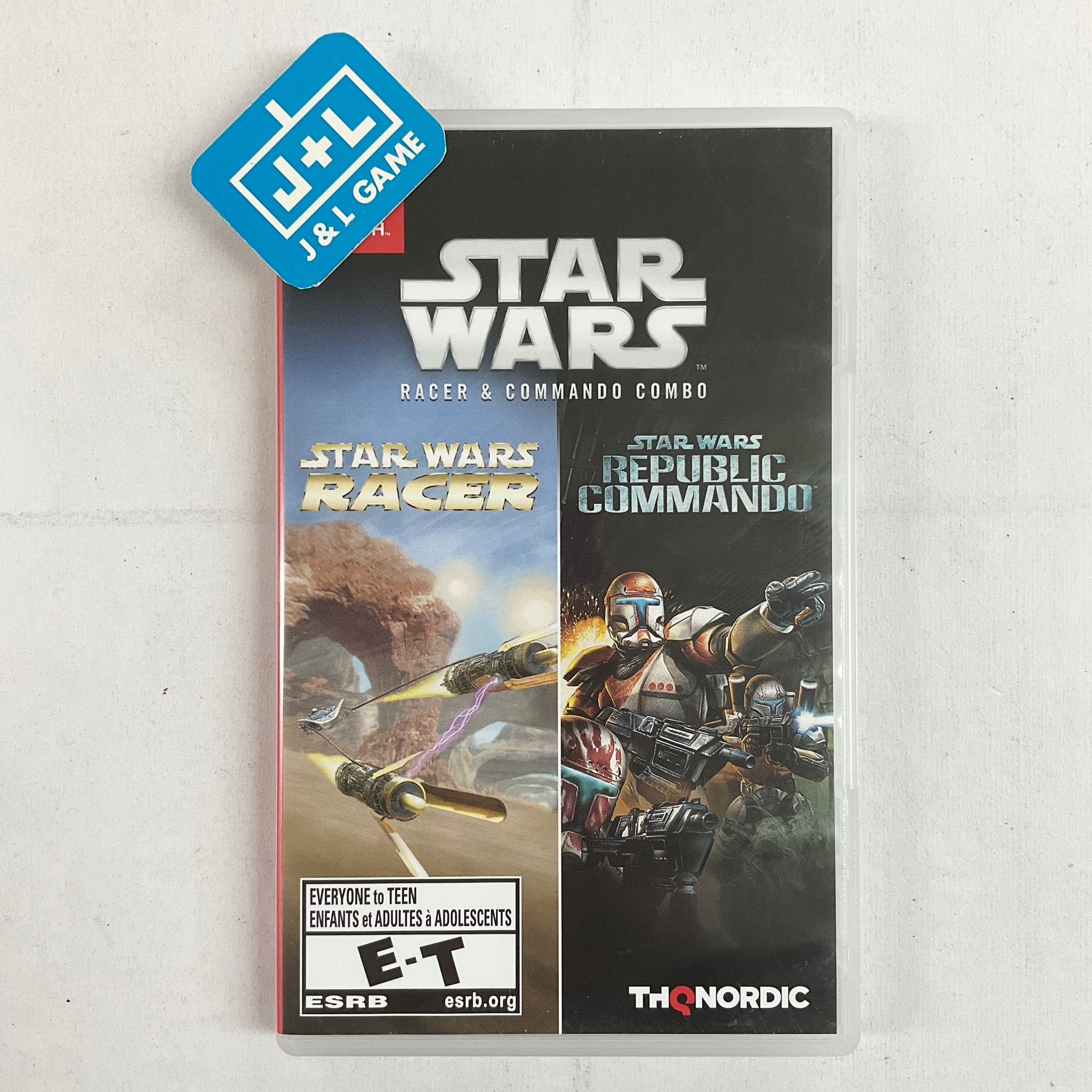 Star Wars Racer and Commando Combo - (NSW) Nintendo Switch [Pre-Owned] Video Games THQ Nordic   