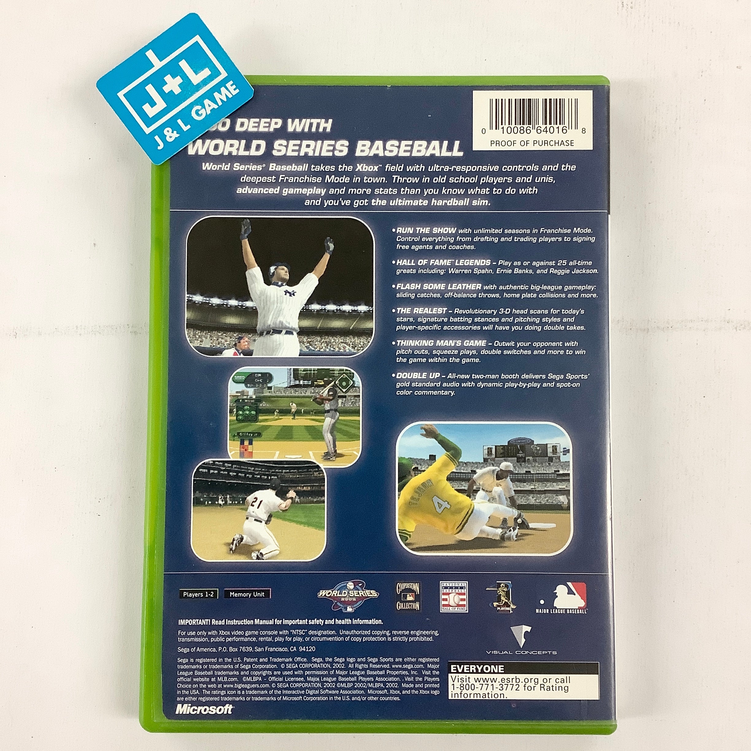 World Series Baseball - (XB) Xbox [Pre-Owned] Video Games Sega   